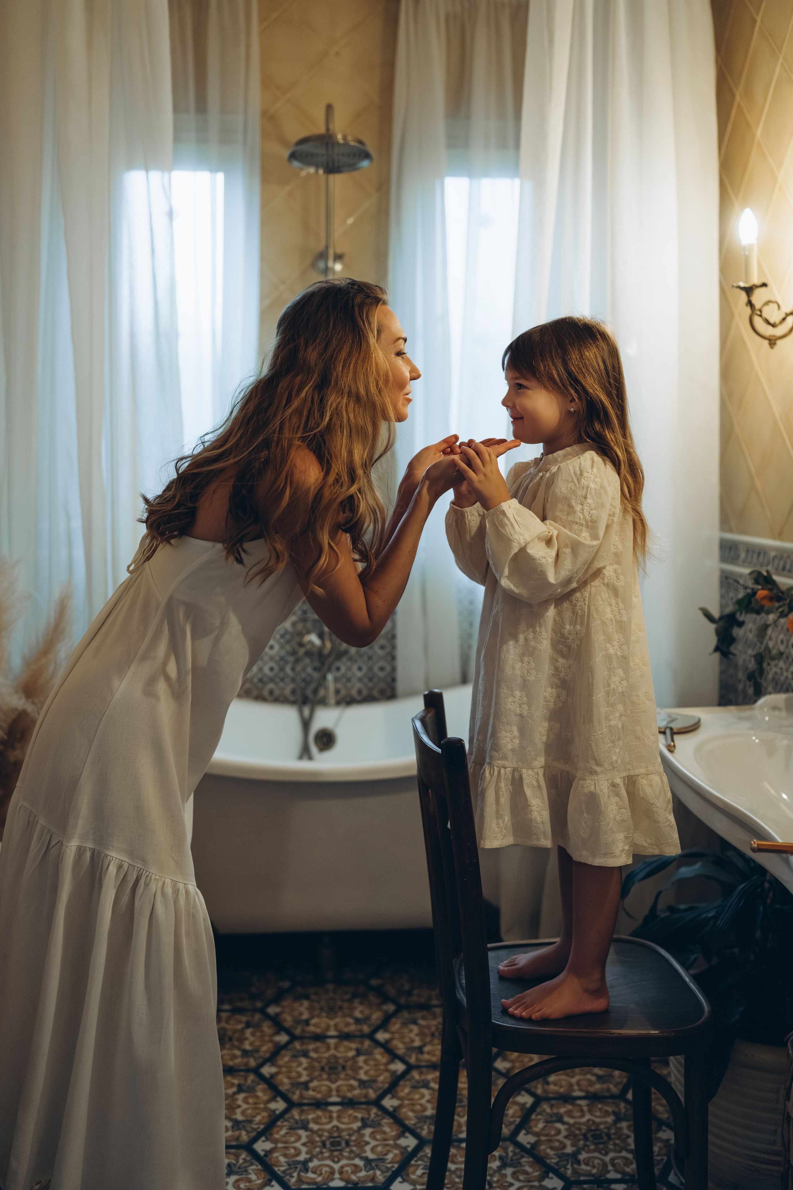 Мама и дочка. Семейный фотограф Москва. Фотограф беременности и материнства Москва