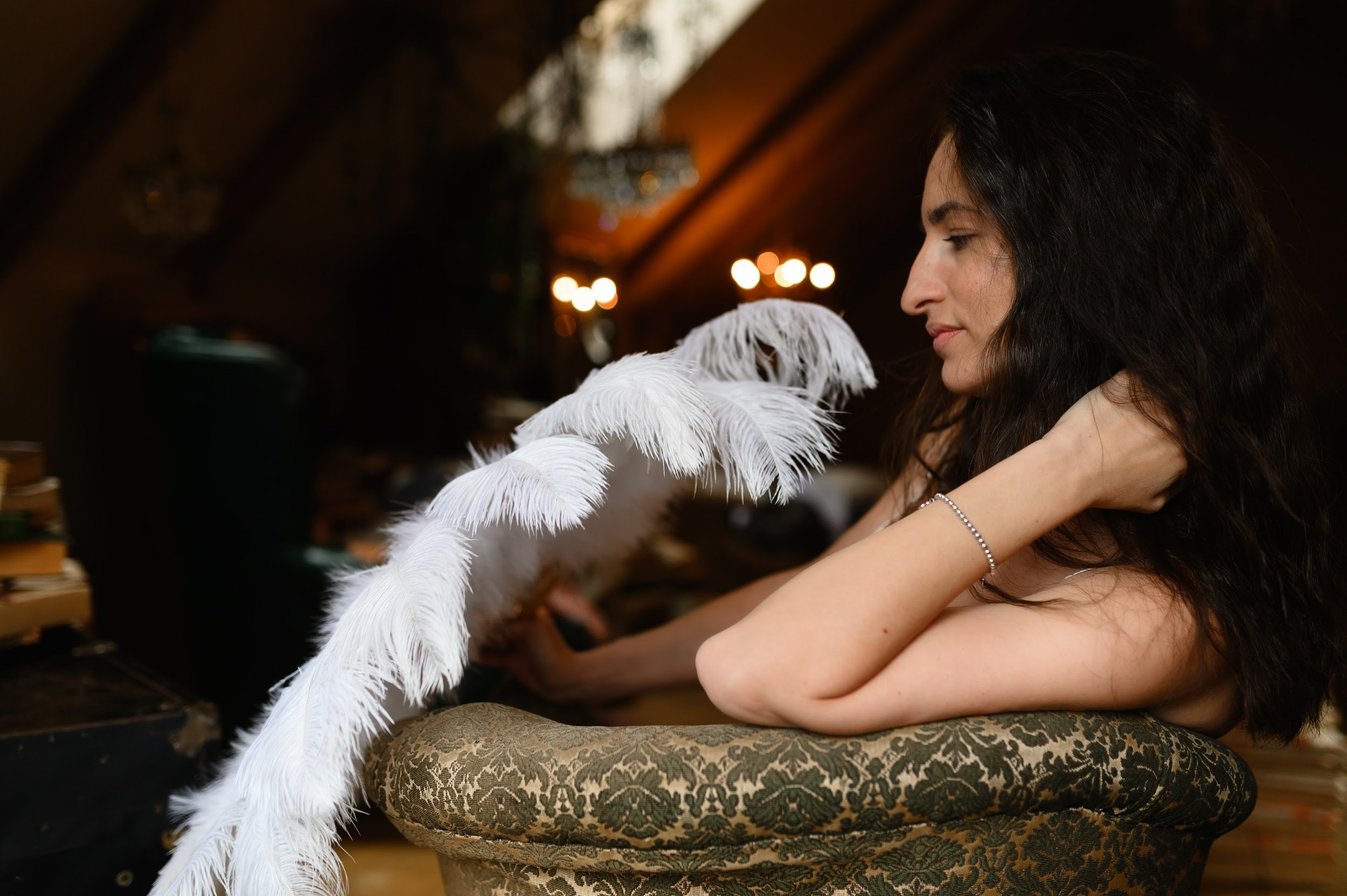 Екатерина. Заброшенный чердак. Фотограф Марина Росси