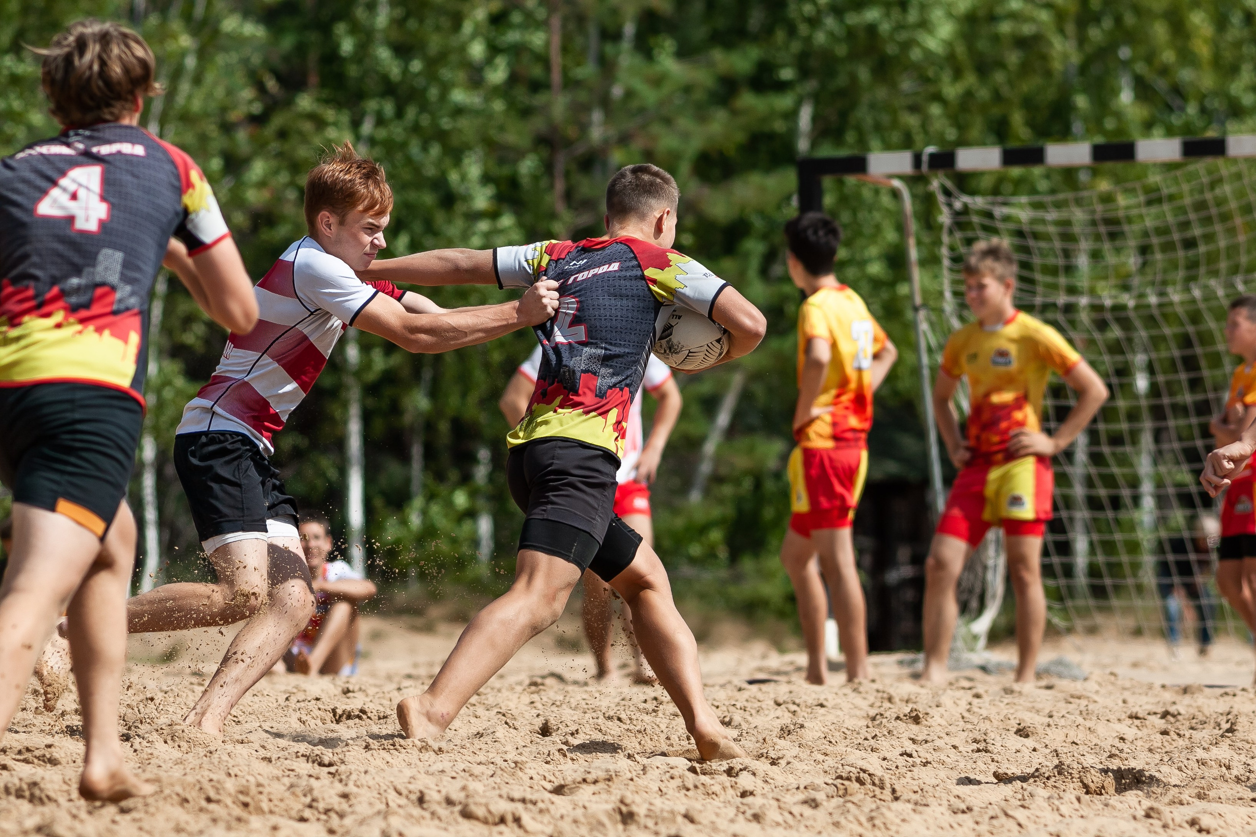 «Кубок «Молота» по пляжному Регби. Фотография