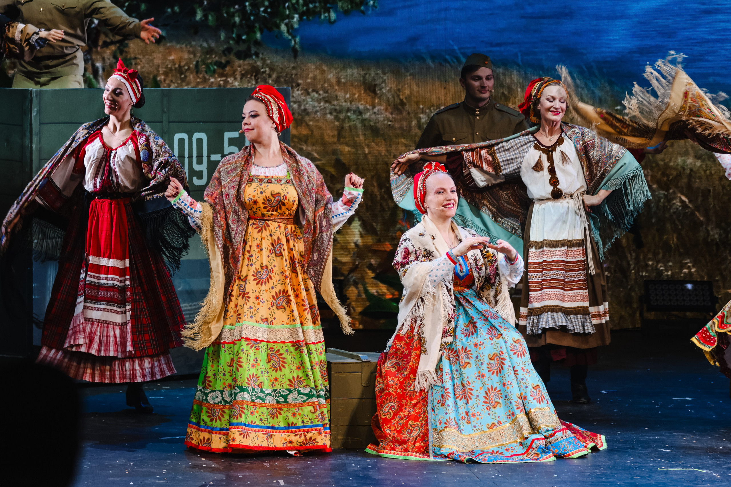 Василий Теркин, театр «Русская песня». Фотограф Ольга Махалова — Санкт-Петербург, Москва, Нижний Новгород