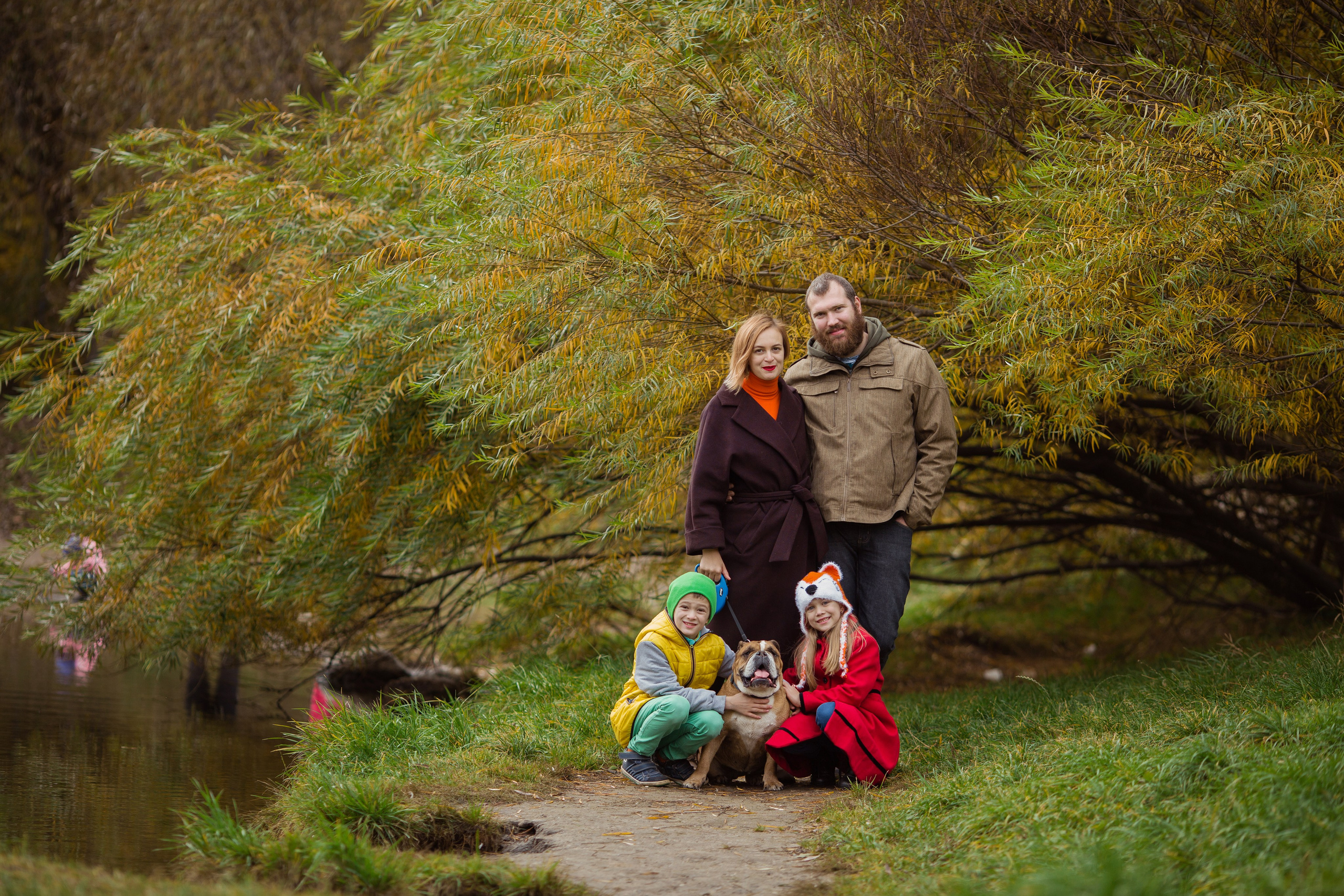 Саша и семья. Фотограф на Крещение, семейный фотограф в Москве