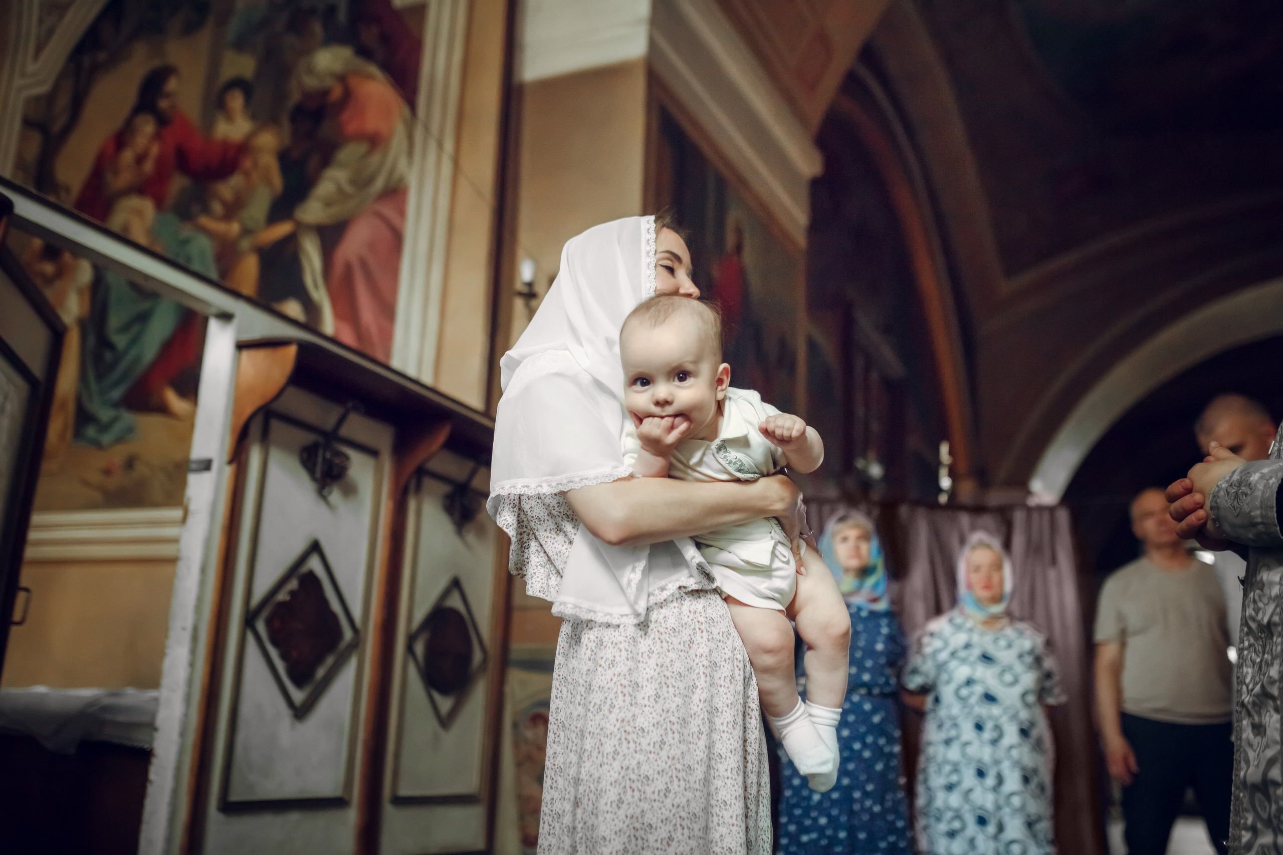 Крещение Бориса. Фотограф на Крещение, семейный фотограф в Москве