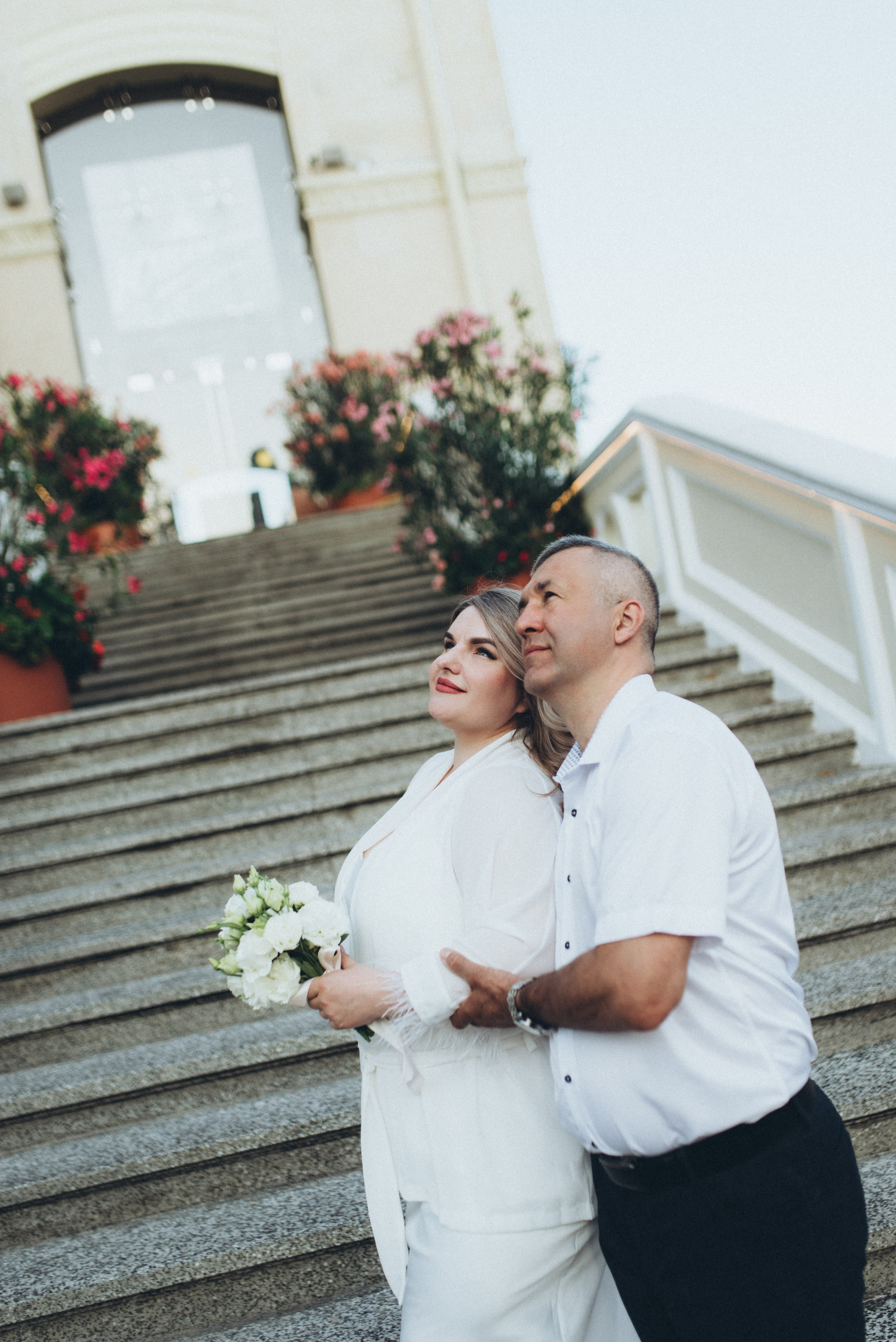 Свадебная фотосессия в морском порту Сочи на рассвете. Фотограф в Сочи — Маргарита Поганова