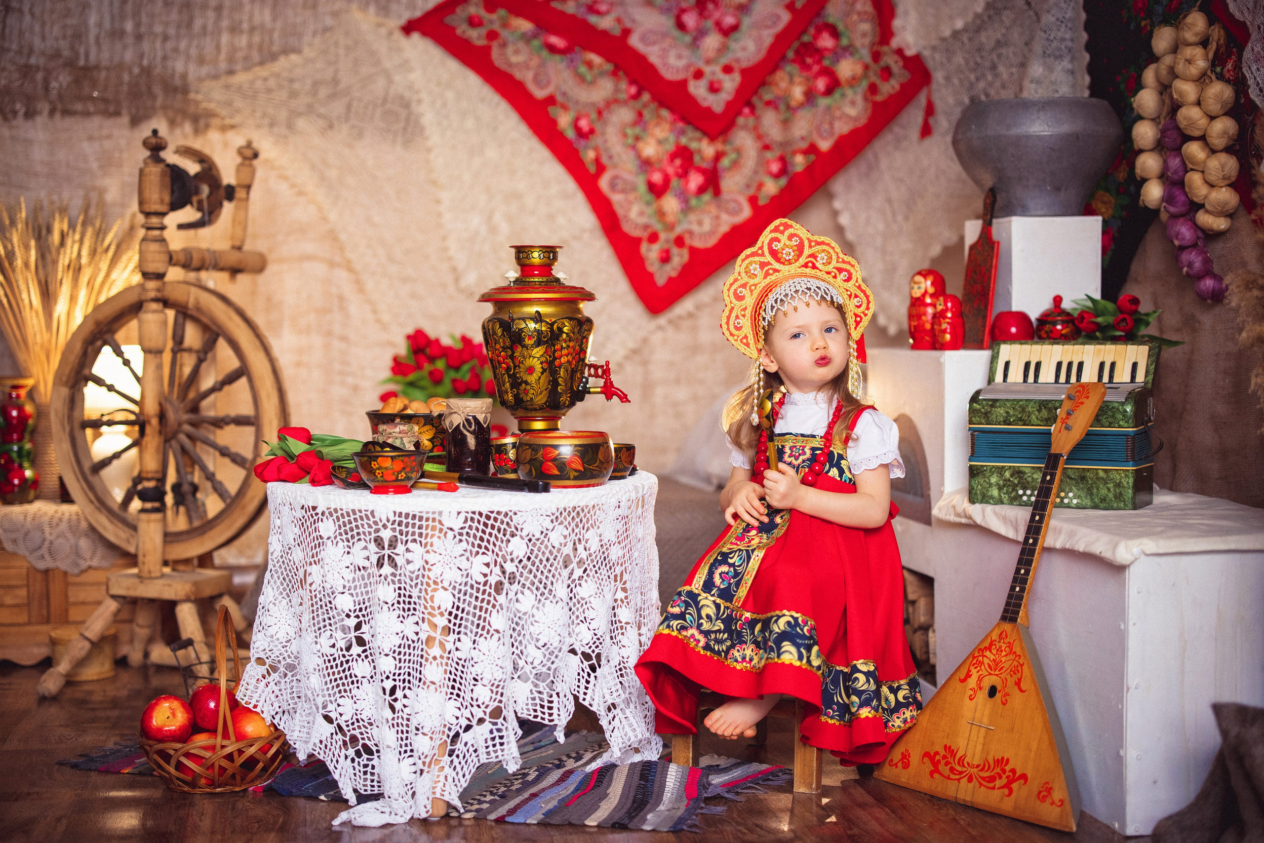 Масленица, Детская фотосессия в Краснодаре. Семейный и детский фотограф в Краснодаре Анна Трашкова