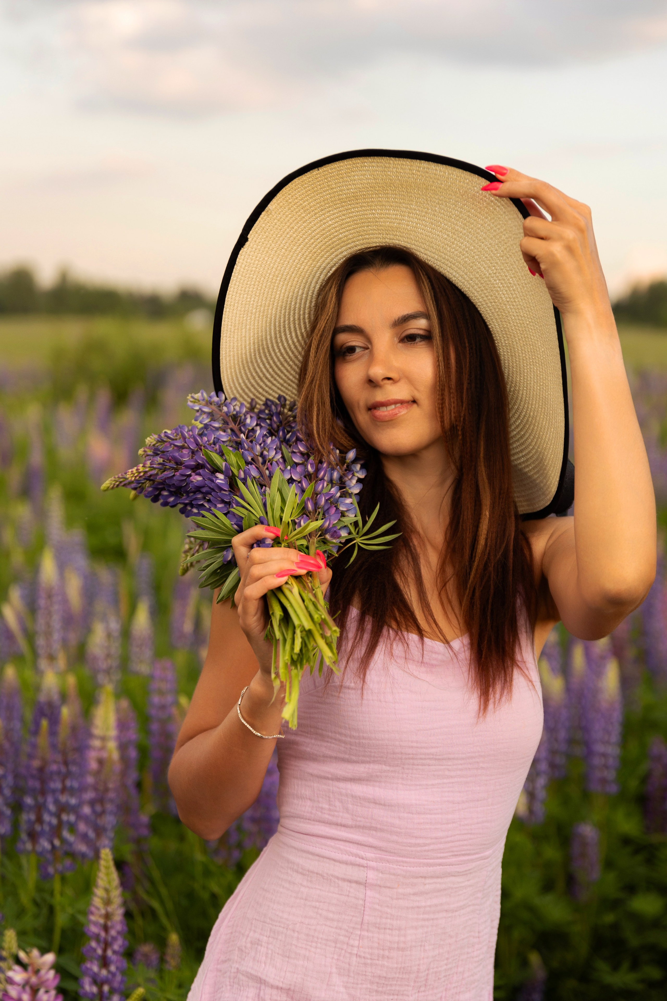 Фотосессия с люпинами. Семейный и свадебный фотограф в Санкт-Петербурге Татьяна Швыкова