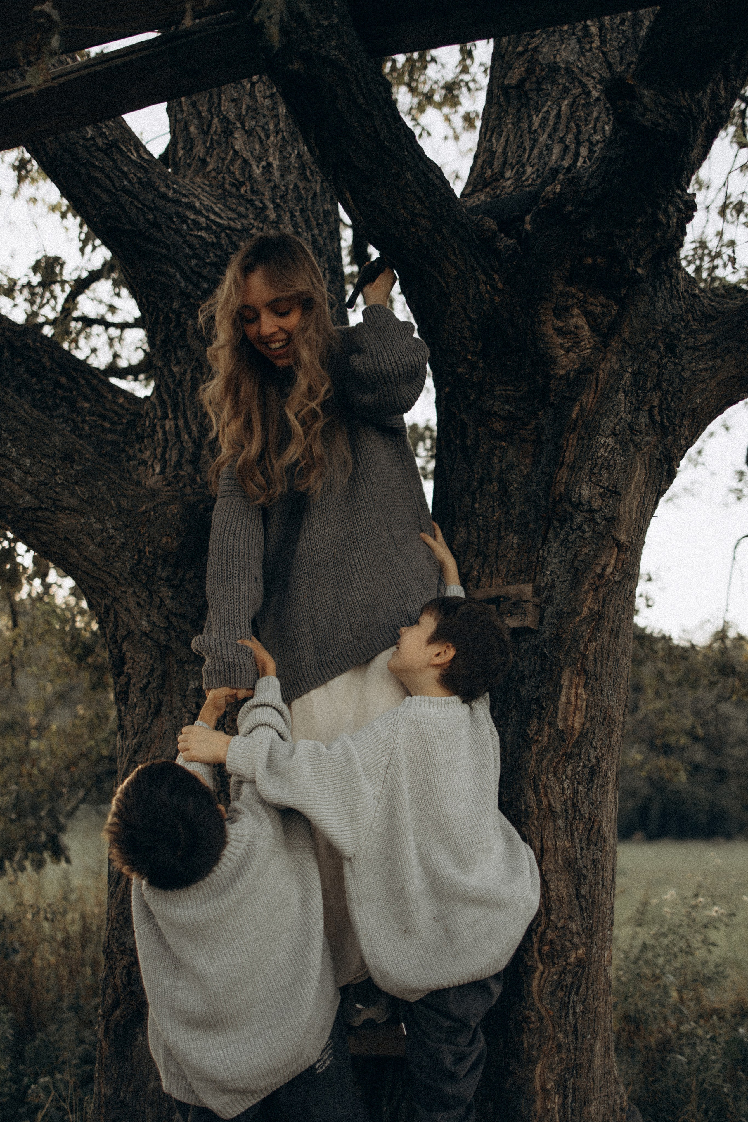 Домик на дереве. Семейный фотограф Москва Юлиана Фетисова