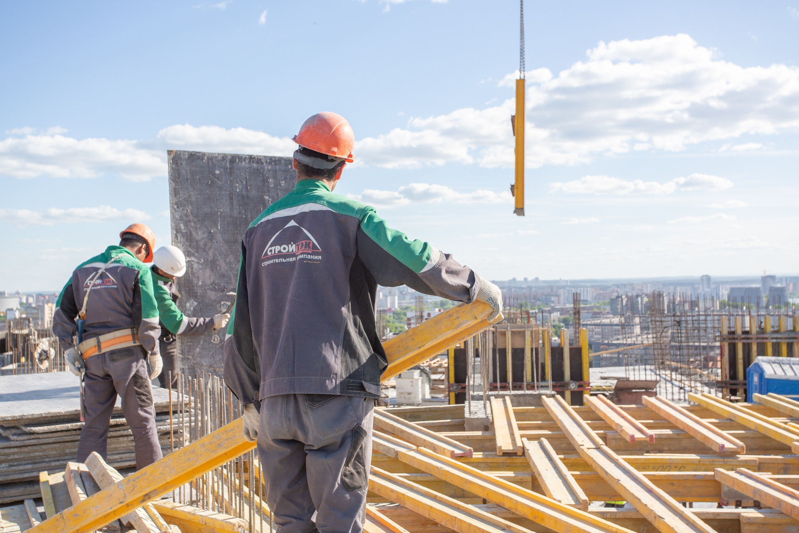 Строительство. Фотограф Алексей Зарецкий