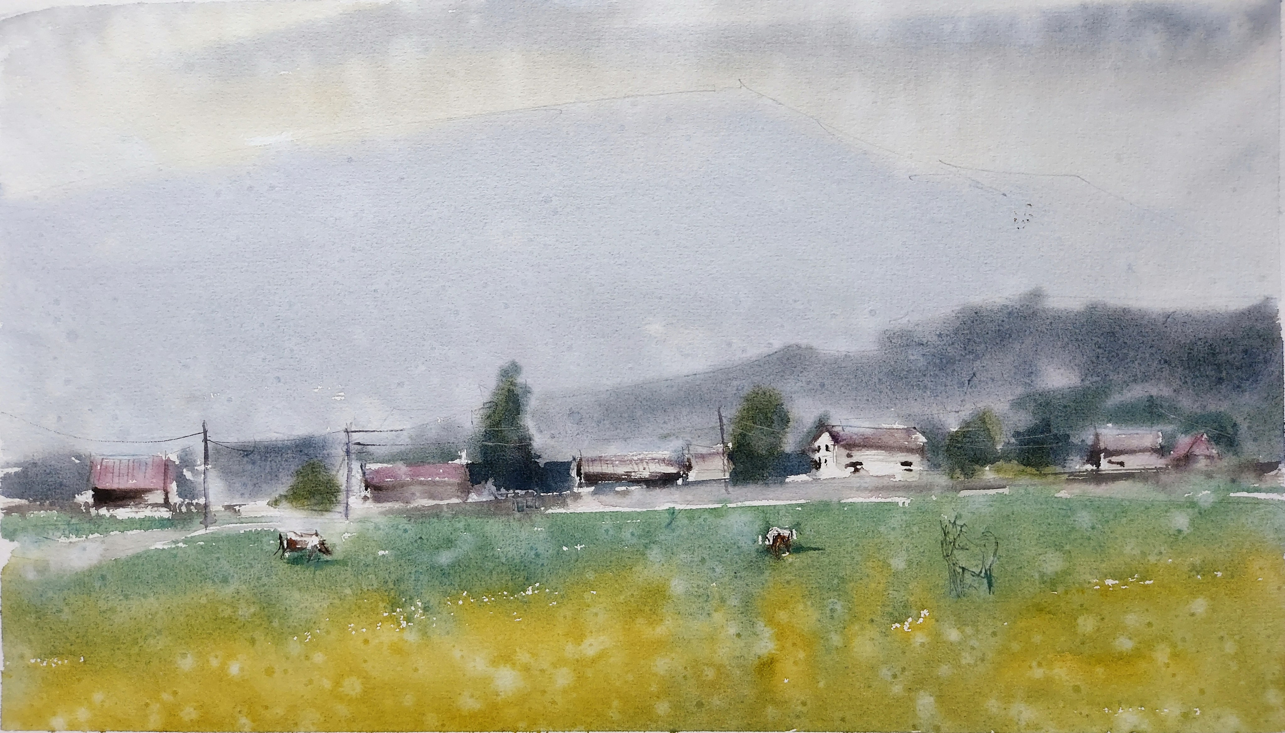 Askat | Altai Mountains, Russia | August 2025 | 39 x 22 cm (~A3)