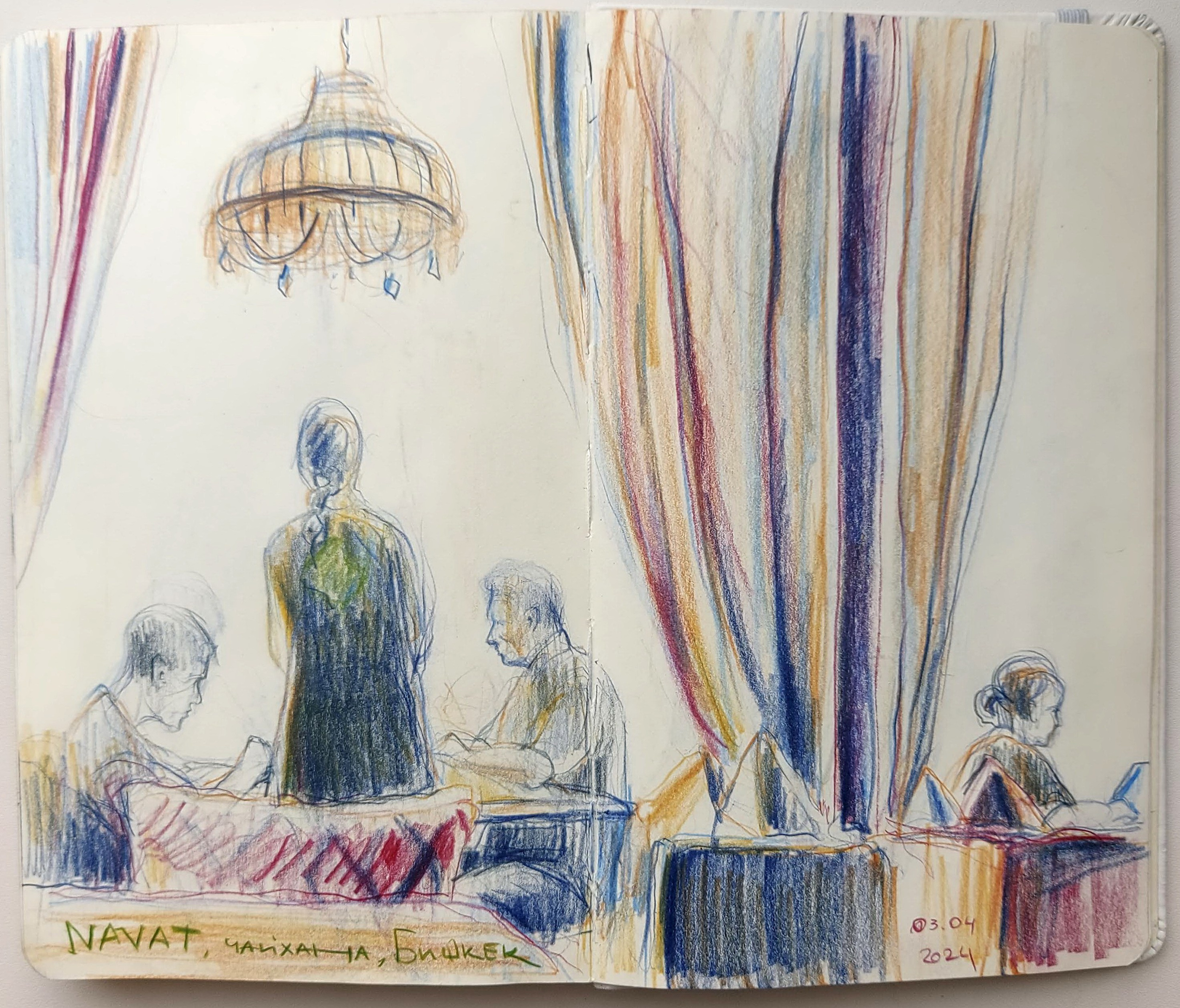 Quick Sketches. Alexander Manaenkov | Watercolor Artist from Siberia