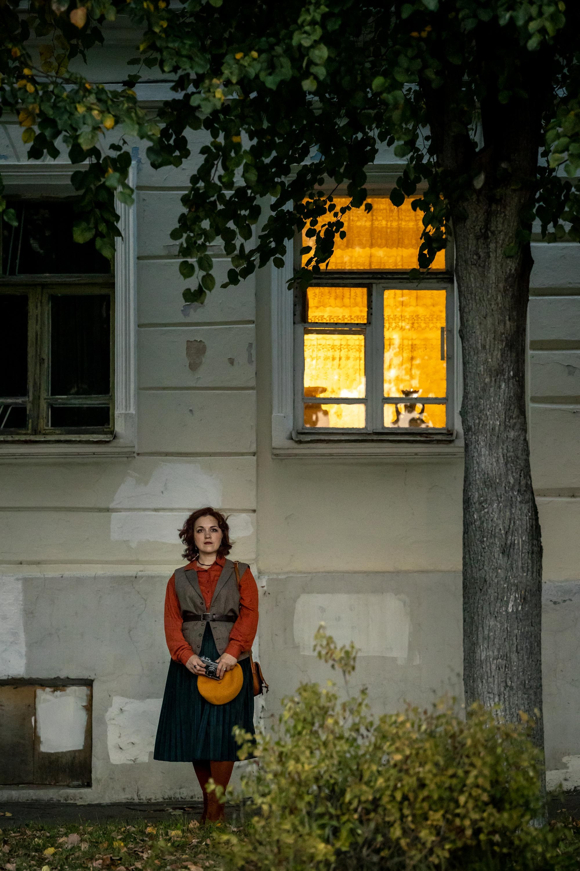 Оксана. Осень. Наталия Клевинскас портретный фотограф в Костроме