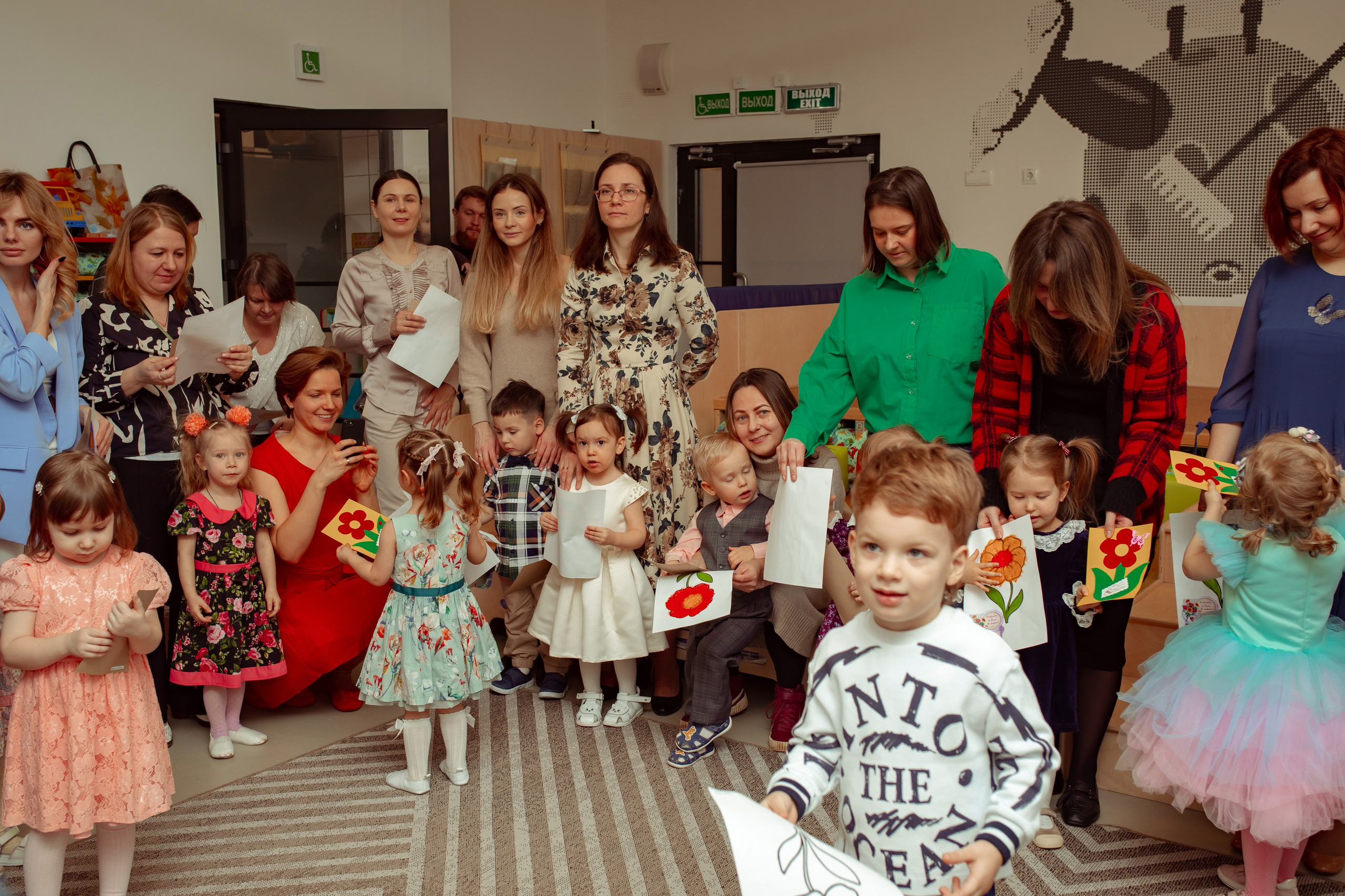 Праздник весны в детском саду. Семейный и детский фотограф в Москве Дорогова Екатерина