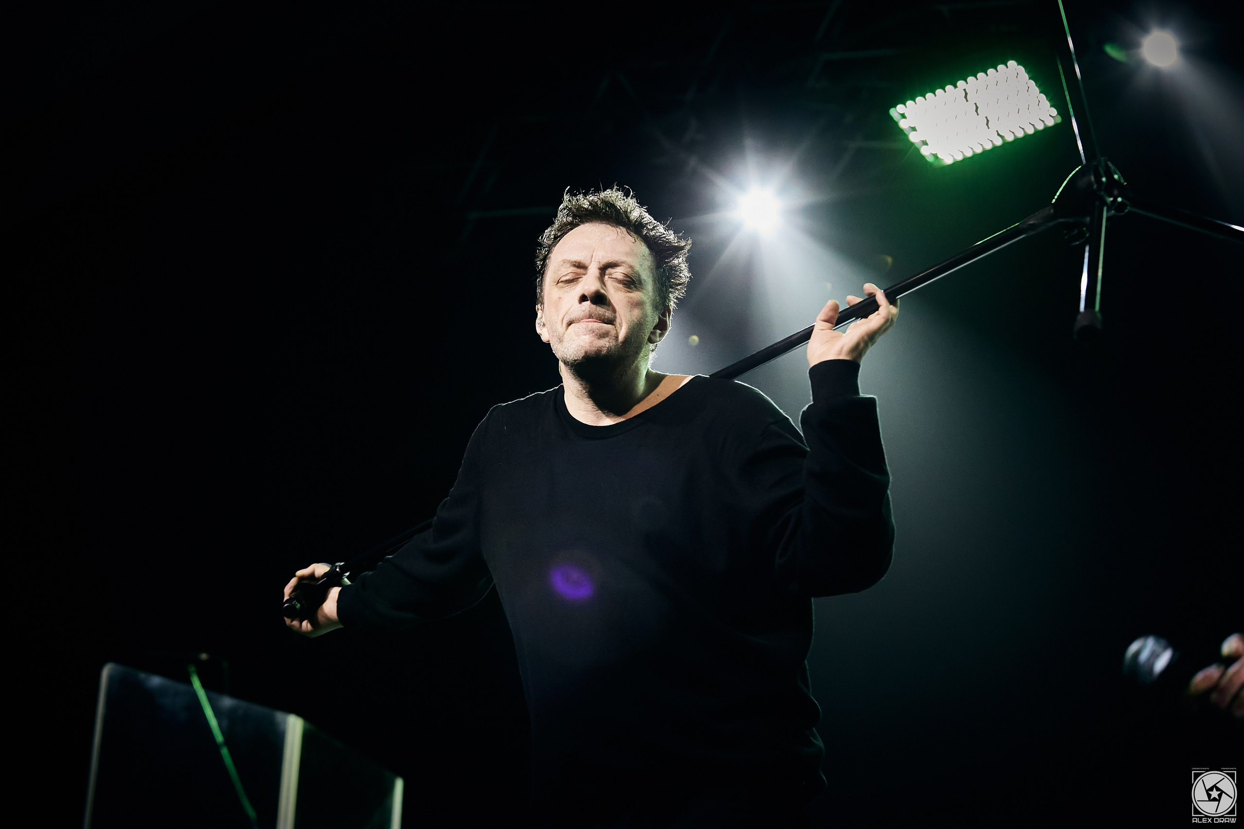 Глеб Самойлов Агата Кристи 35 лет! 06.12.2023 Гранд Холл Сибирь. Фотограф Москва Concerts photo / Fashion photо