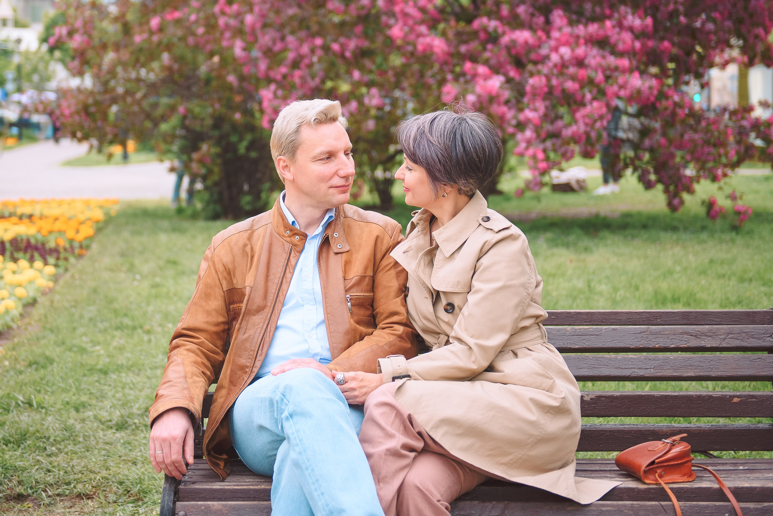Весенняя прогулка Виктора и Наталии. Свадебный и семейный фотограф в Москве Юлия Винник