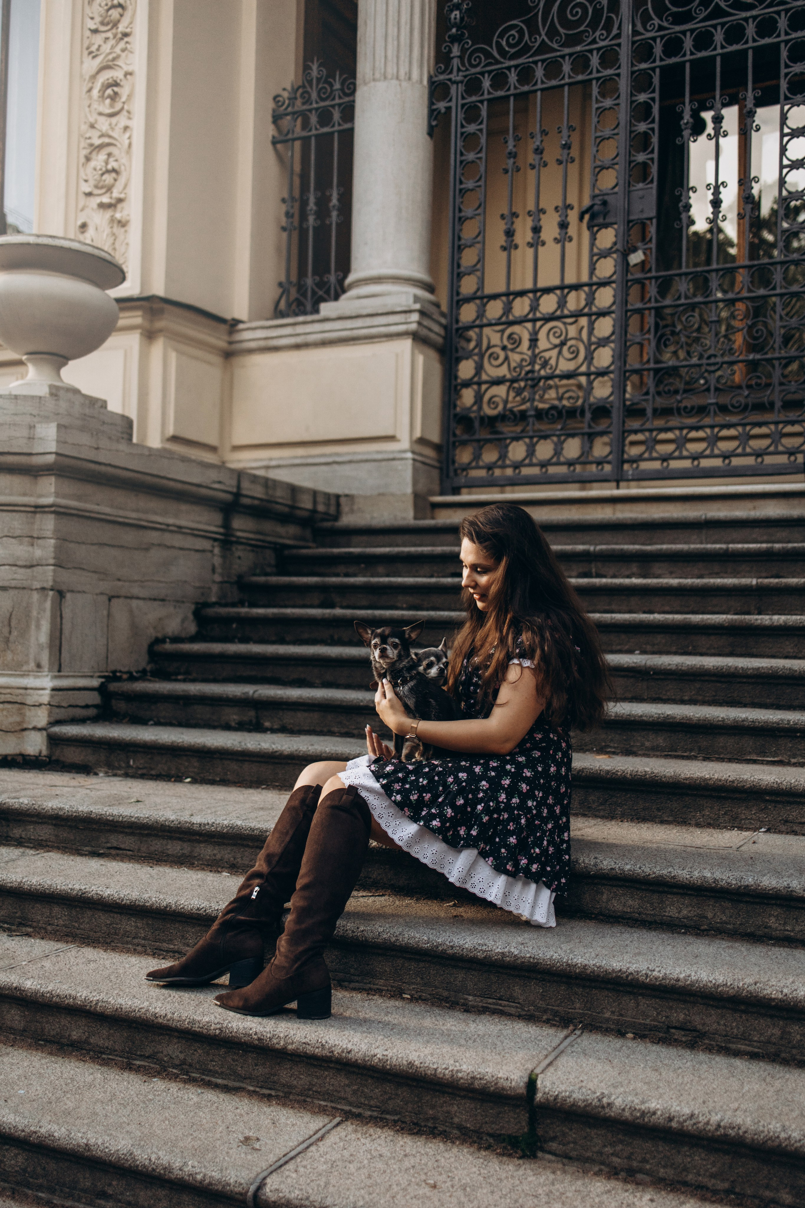 Даша и ее мальчики. Фотограф — Анималист | Санкт-Петербург