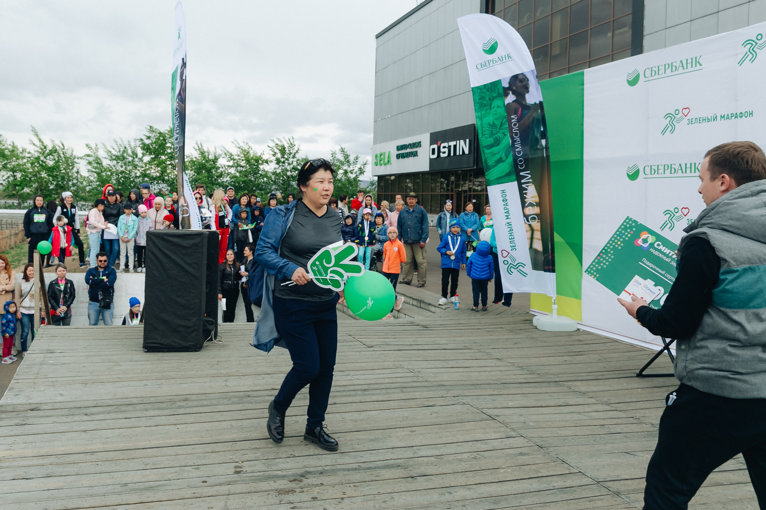 Зеленый марафон Сбербанка. Свадебный и семейный фотограф в Улан-Удэ
