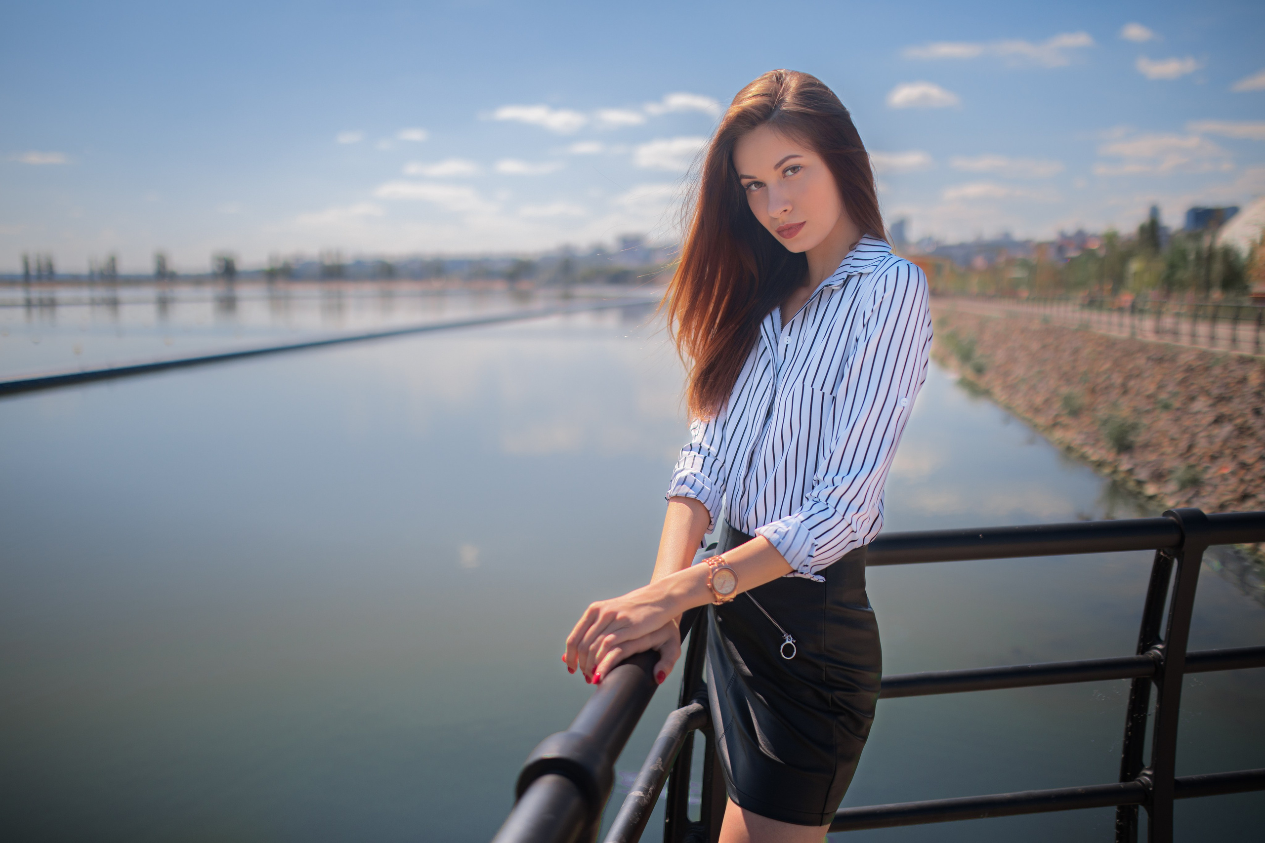 Съемка с Ольгой на набережной в формате для «себя»