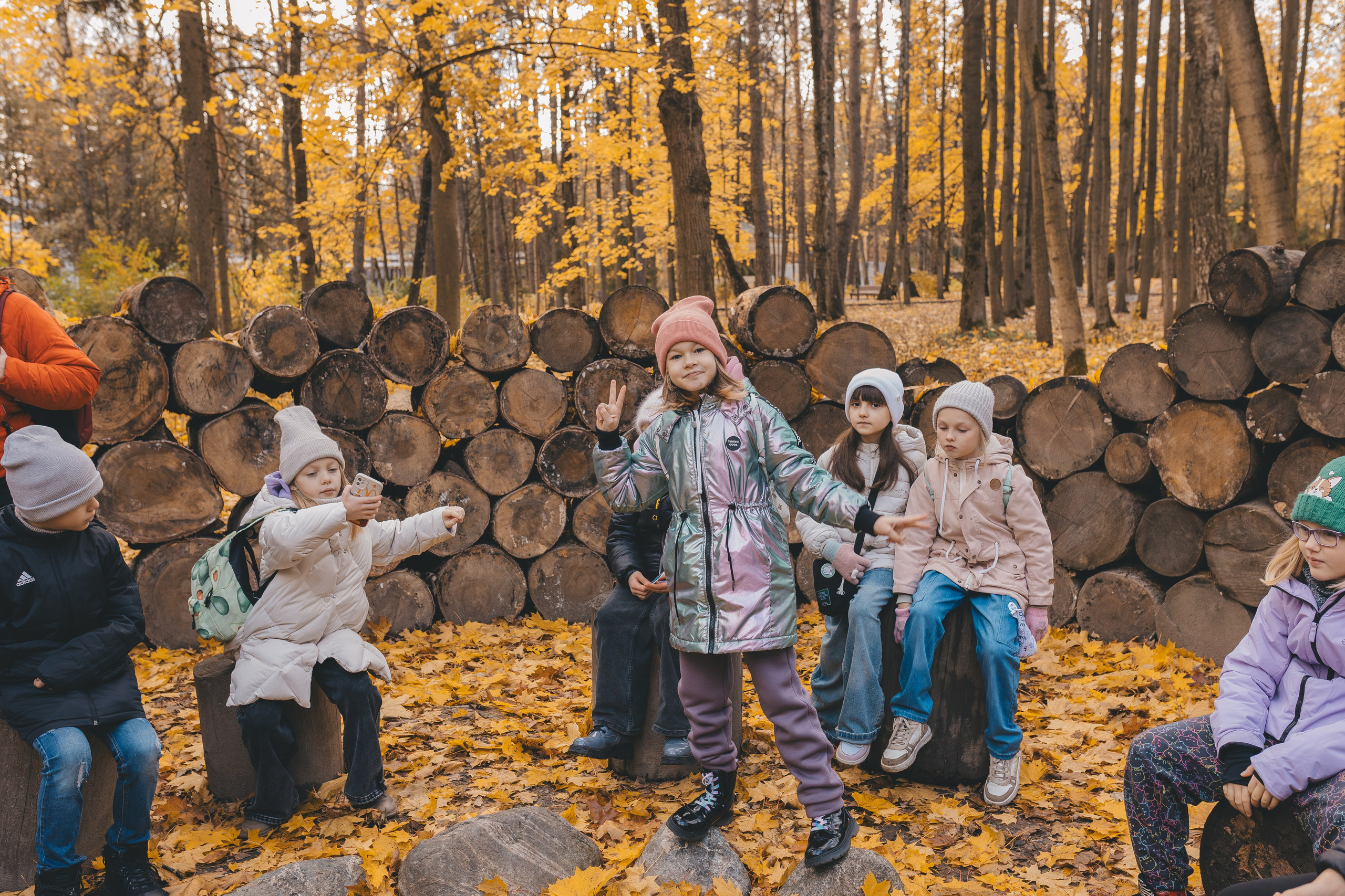 Репортаж школьной экскурсии. Семейный и женский фотограф в Москве Надежда Воробьева
