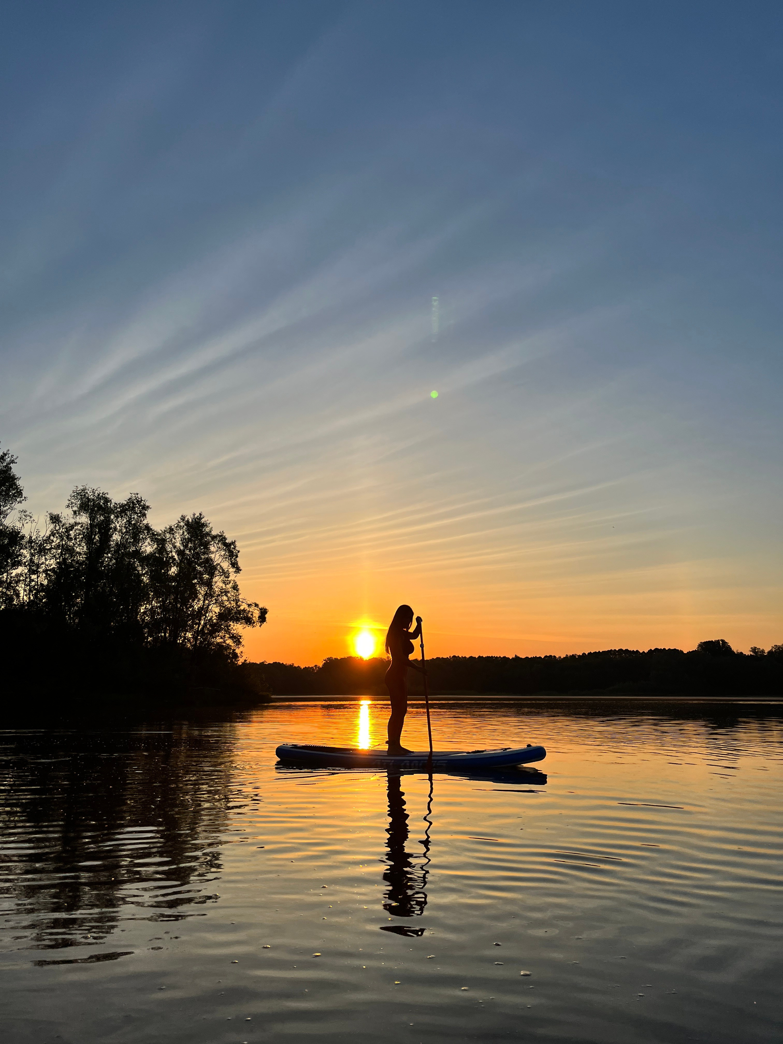 Рассветы на сапбордах в Уфе