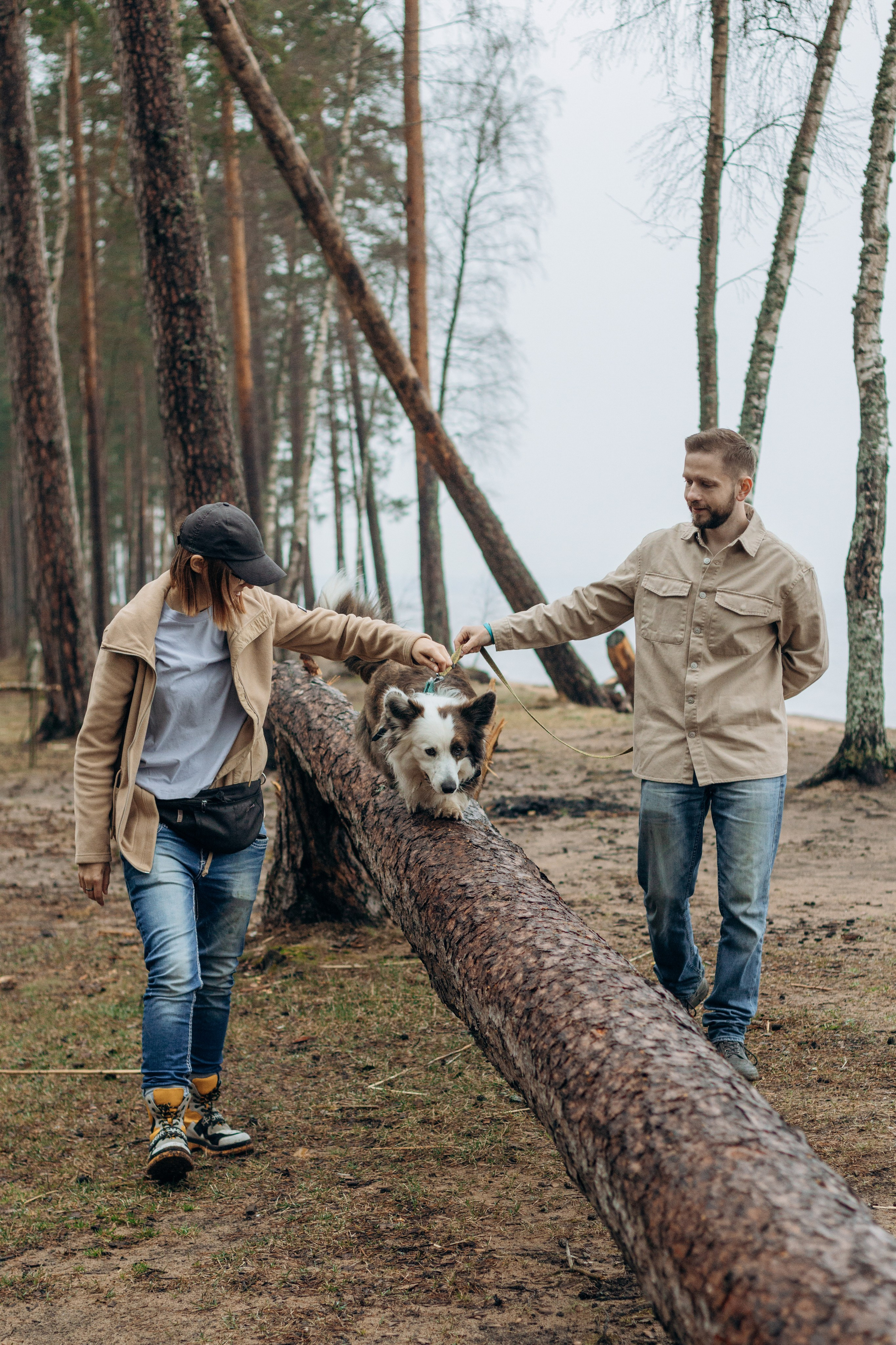 Настя, Серёжа и Джек. Фотограф-анималист в Санкт-Петербурге