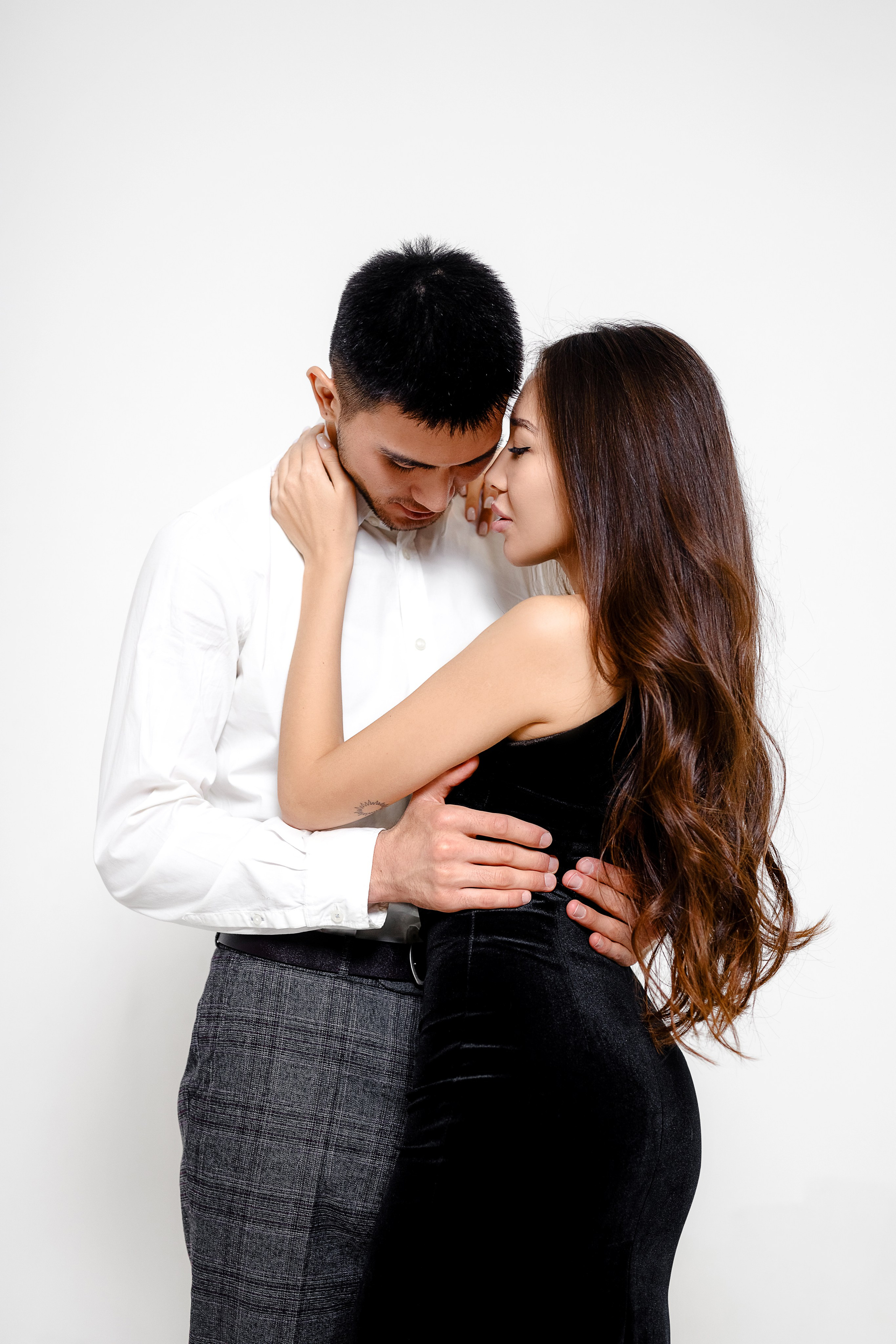 Love Story в студии. Свадебный фотограф Москва КМВ Марина Комиссарова