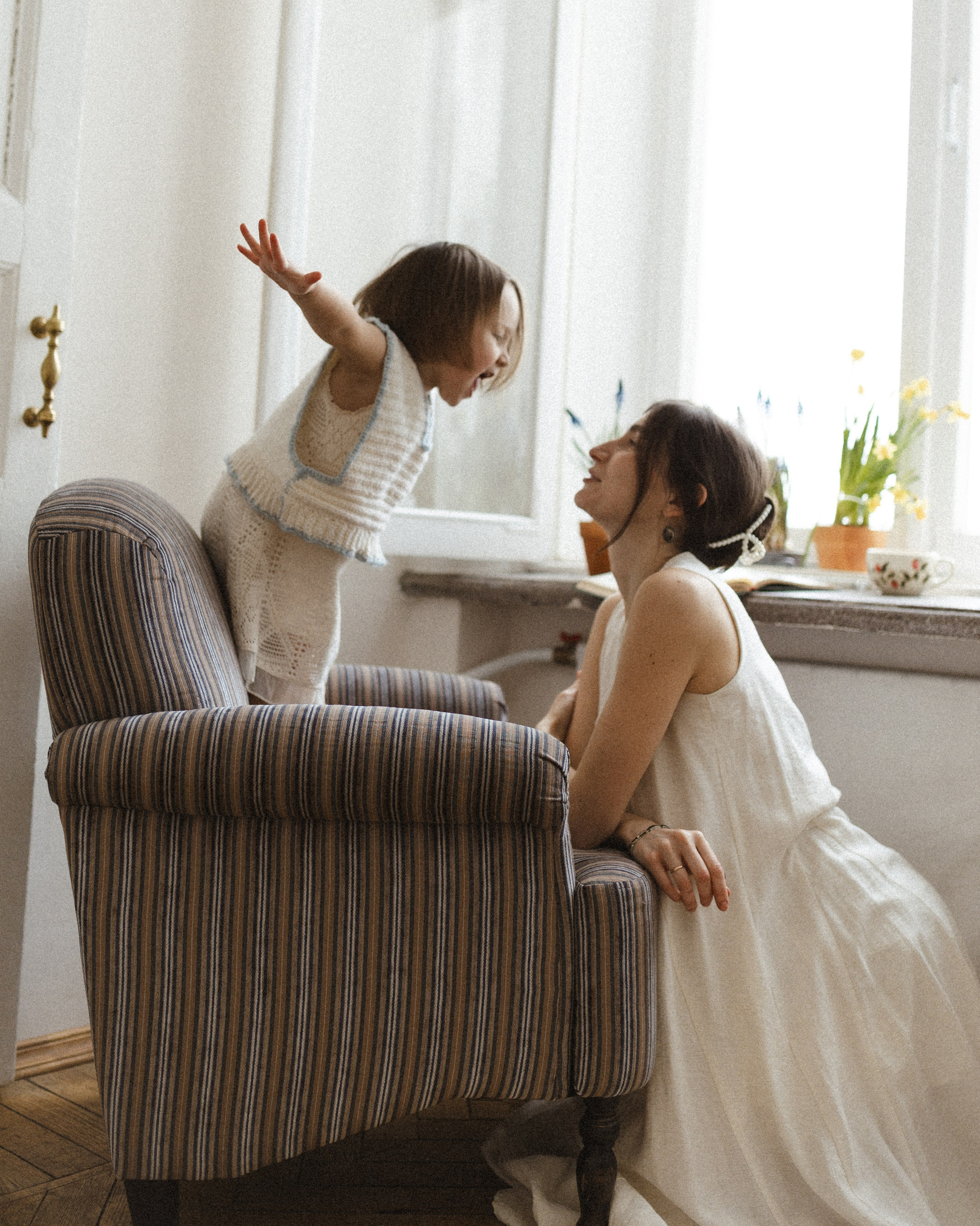 Девочки в цветах. Семейный фотограф в Москве Алина Савченко
