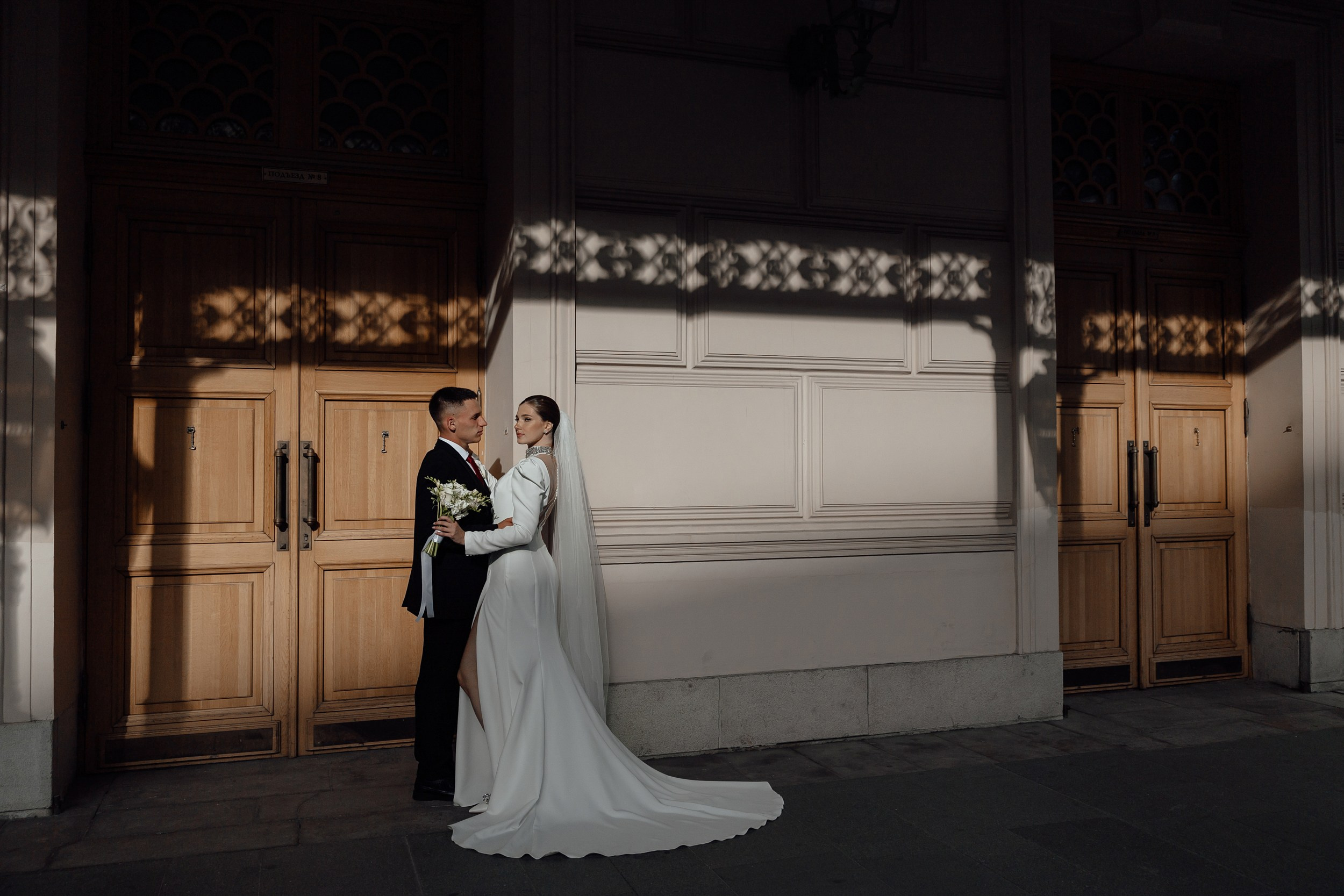 Свадебная прогулка в Москве