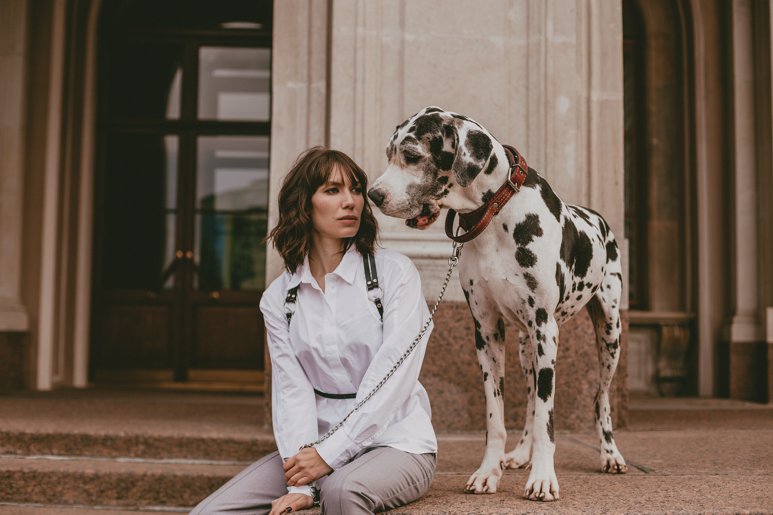 Прогулка с шикарным Август Монферраном. Свадебный фотограф Санкт-Петербург  Москва