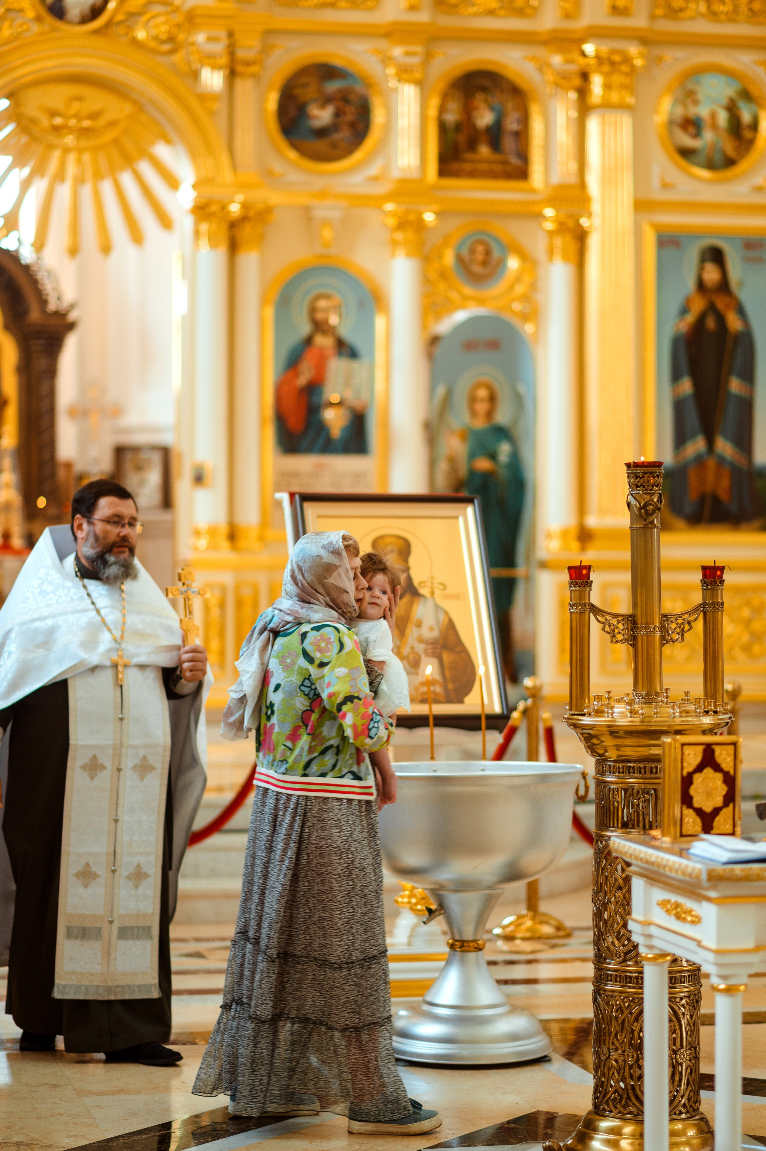 Крещение Сони. Спасский кафедральный собор. Свадебный и семейный Фотограф в Пензе Татьяна Лапоногова