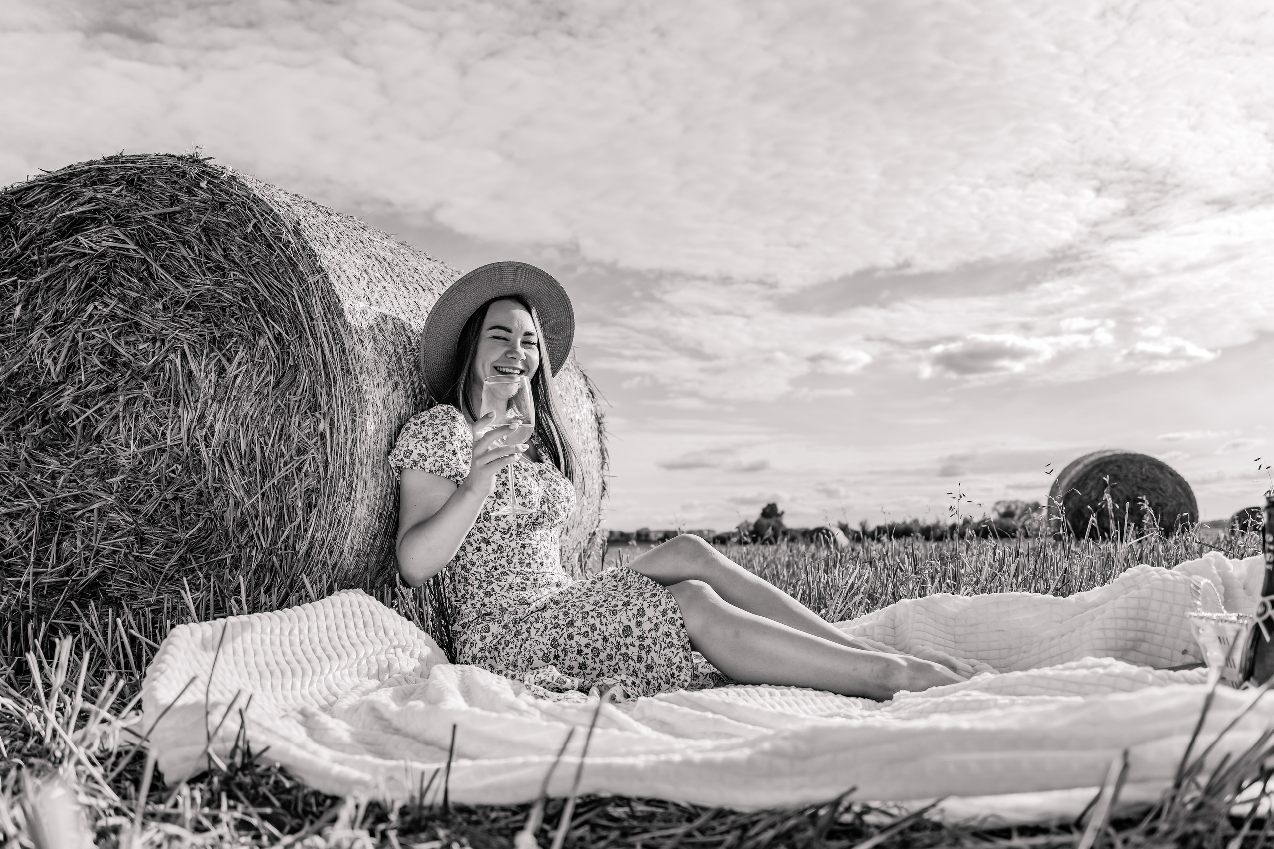 Ольга в поле