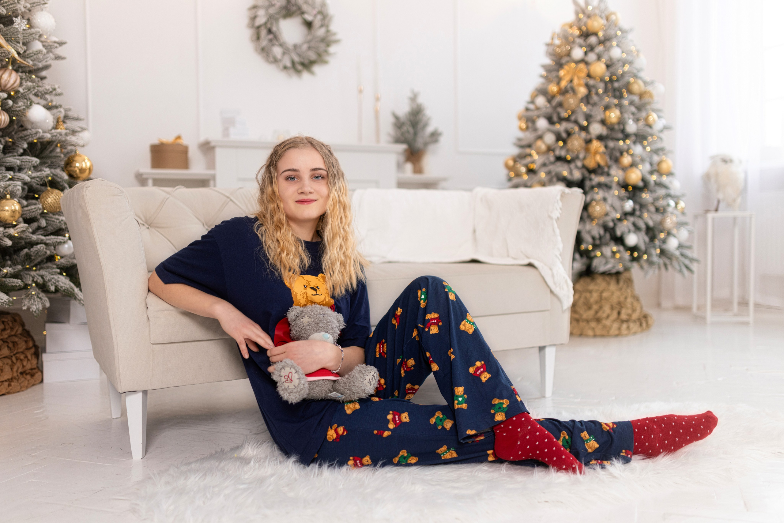 Новогодняя фотосъемка для клиентов студии балета в Воронеже