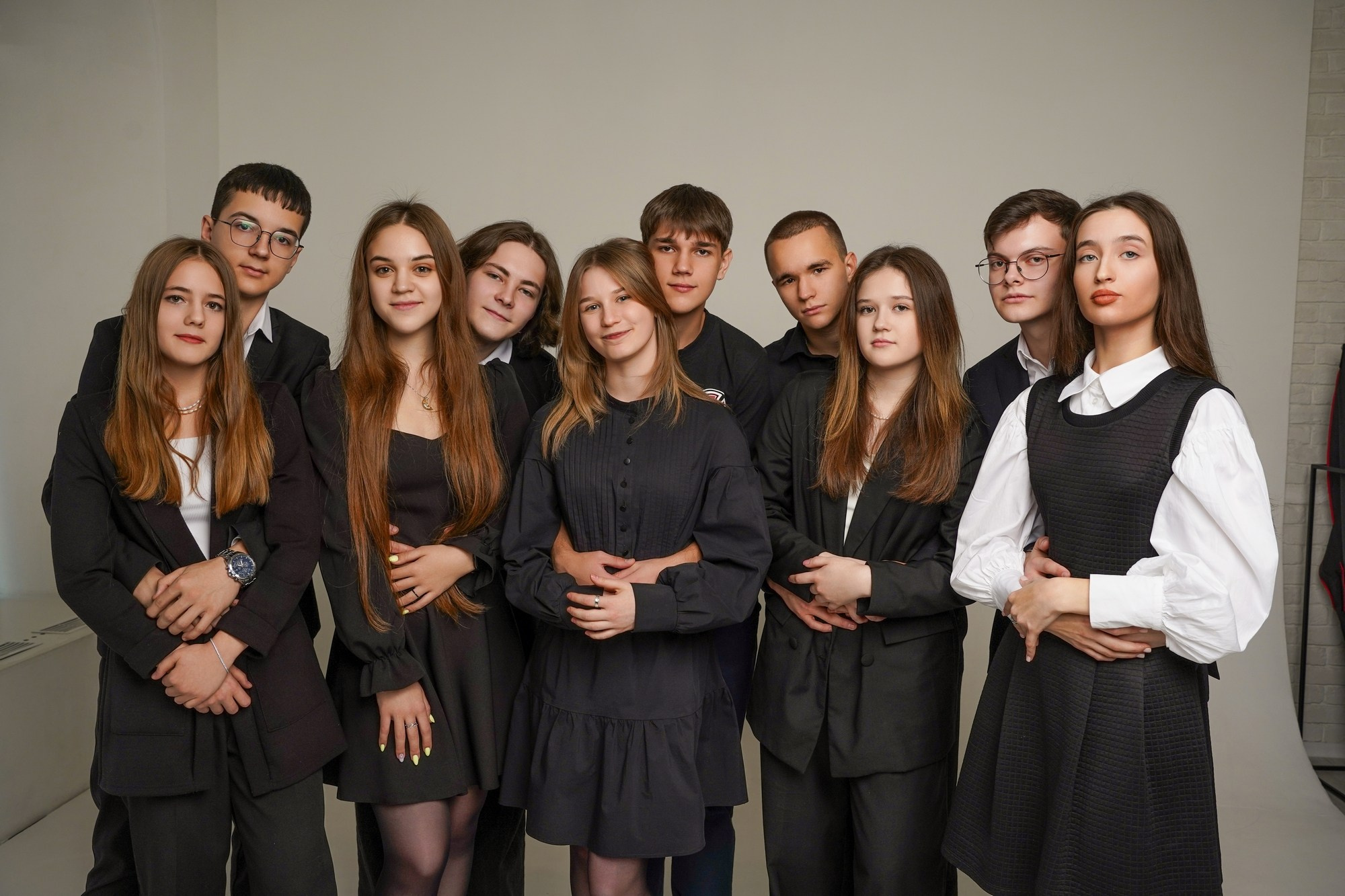 Студийная фотосессия. 7 лицей 11 класс. СИГМА | Студия выпускных альбомов Красноярск