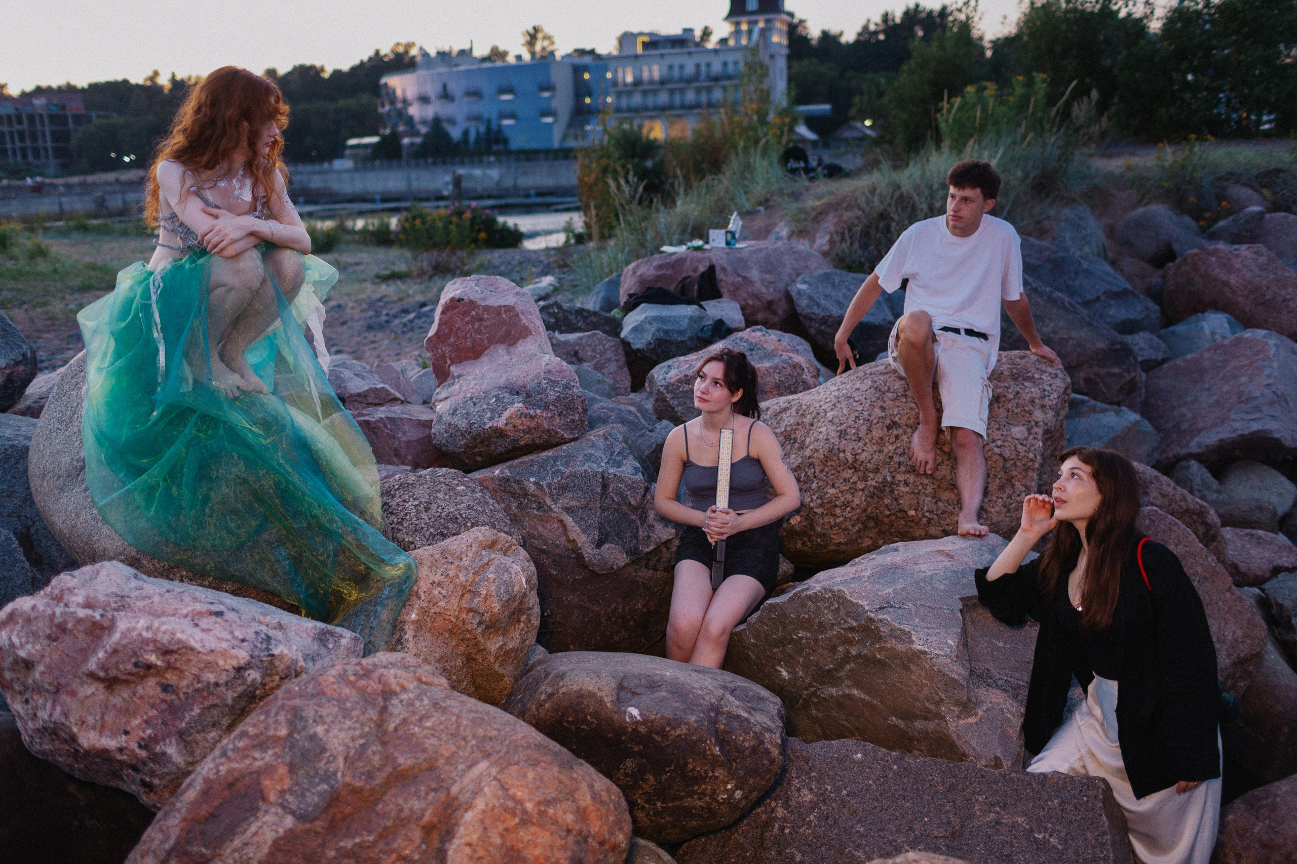 Backstage Mermaid. Фотограф Вика Йодль