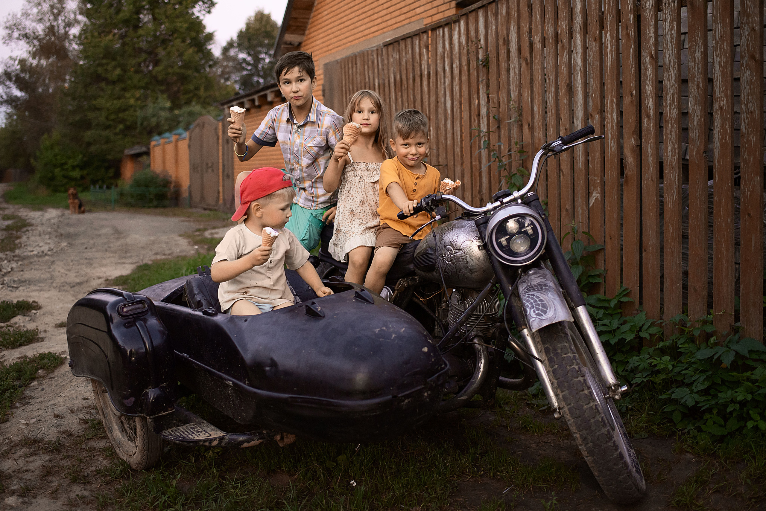 Лето в поле. Детский и семейный фотограф в Москве Олеся Рослякова