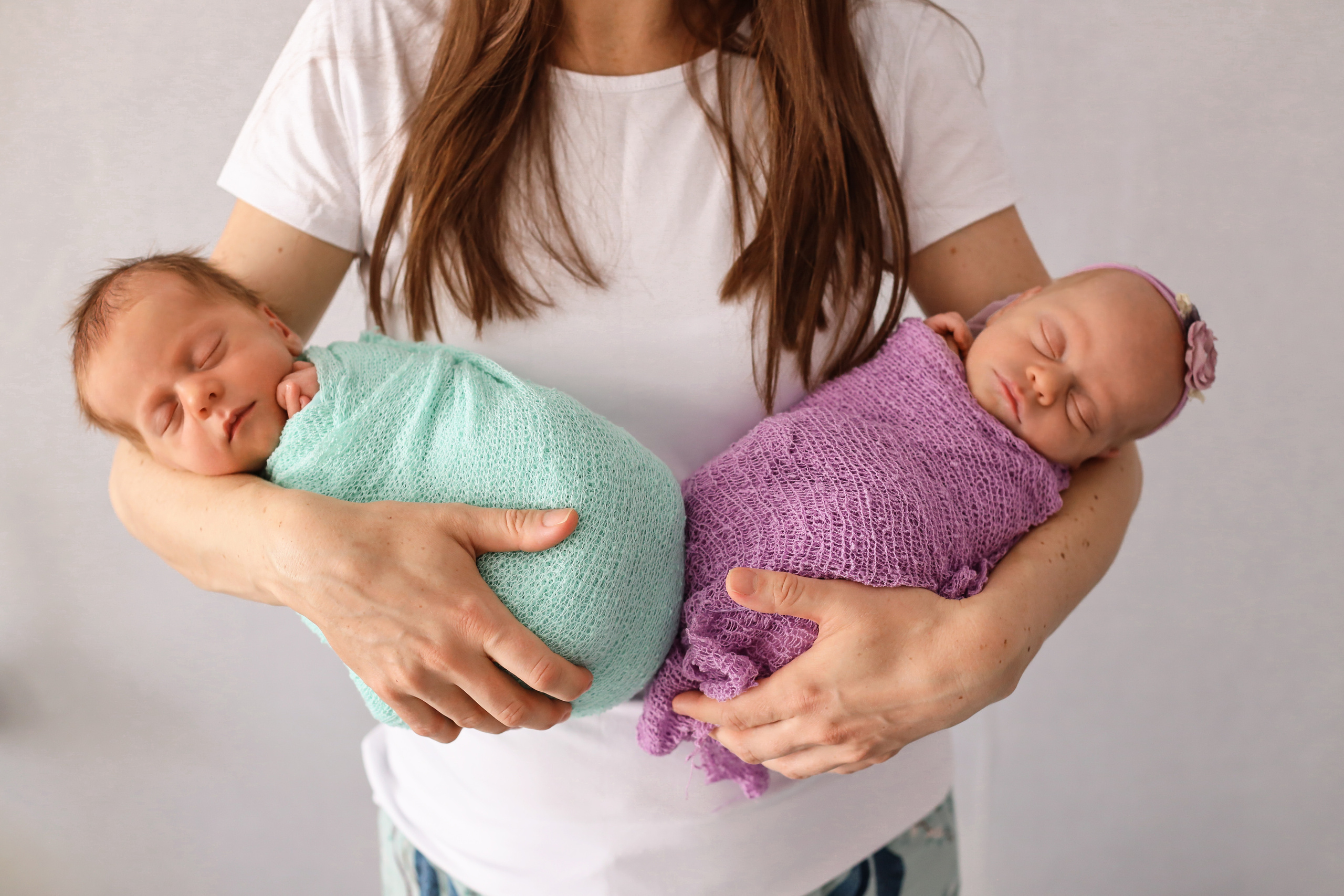 Арсений и Васислиса 16 дней. Семейный фотограф и фотограф новорожденных в Санкт-Петербурге Алина Фе