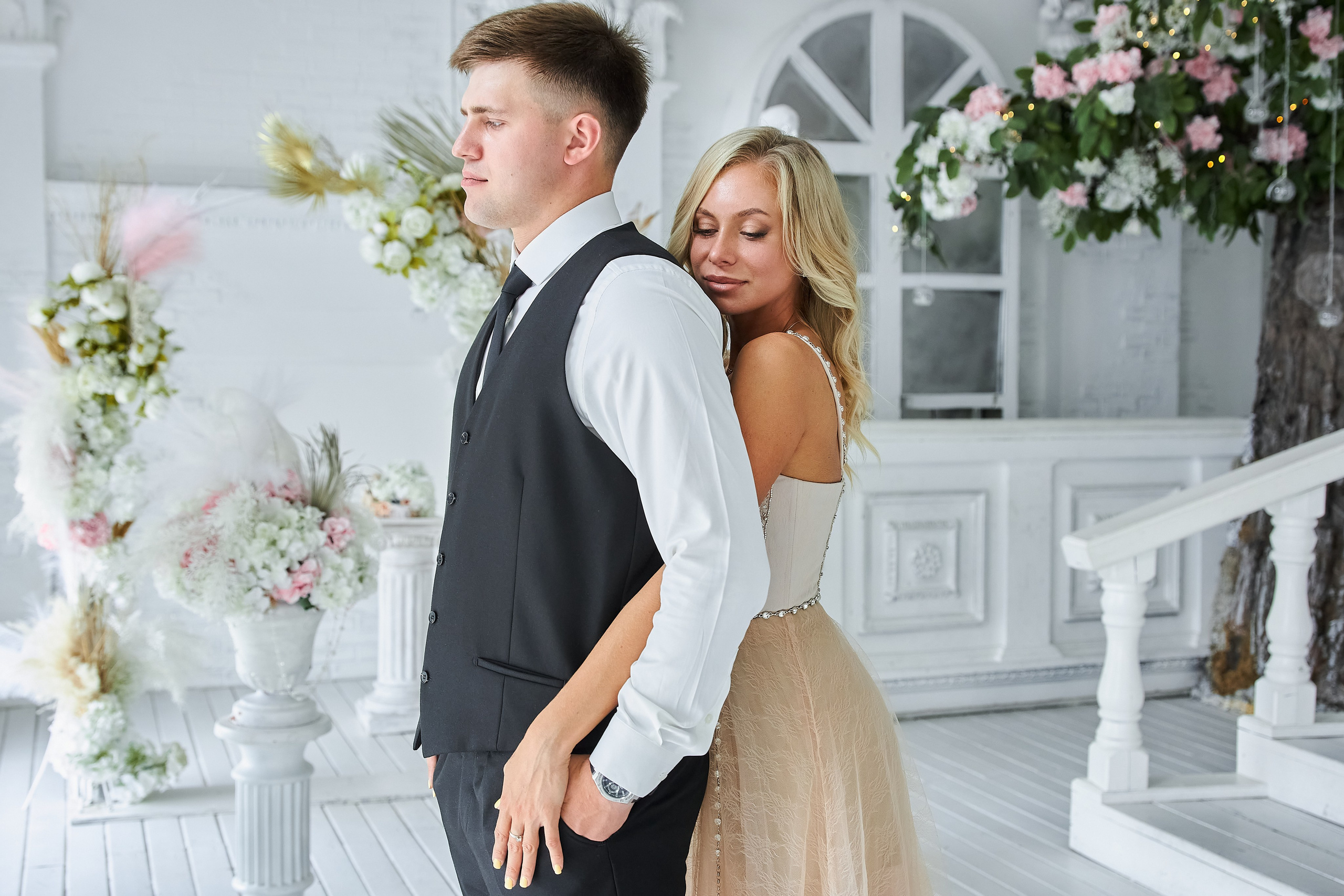 Свадебная съемка в студии. Кокорин Евгений Фотограф