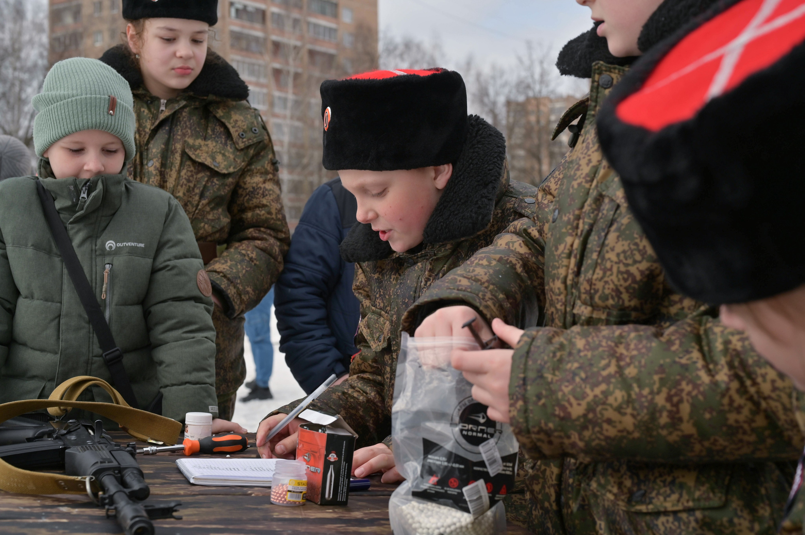 Кадетский класс. Выезд в г. Чкаловский МО. Фотограф Анна Мельникова | Москва