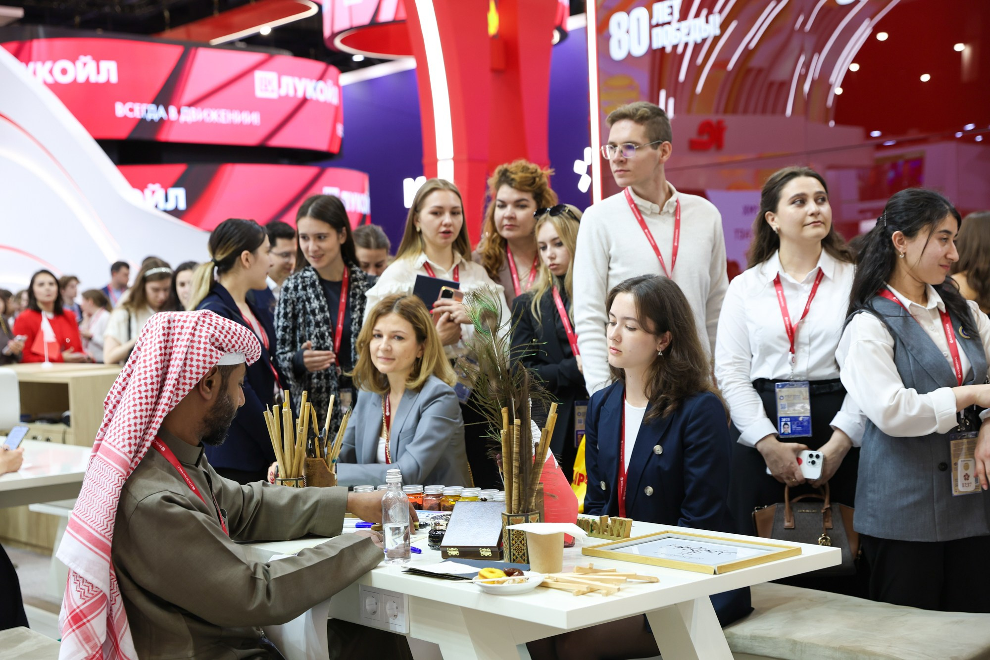 Стенд Королевства Бахрейн на ПМЭФ 2025. Фотограф Дарья Попова