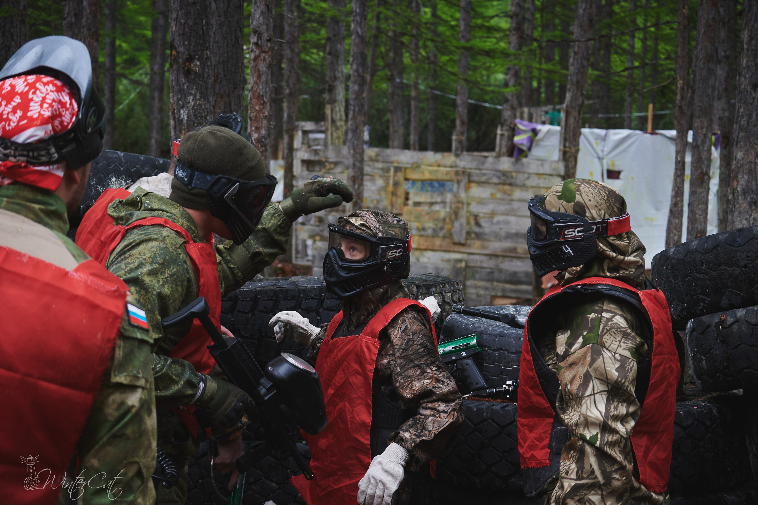 Пейнтбол Снегорка. Портретный и репортажный фотограф в Магадане Андрей Нефедов WinterCatPhoto