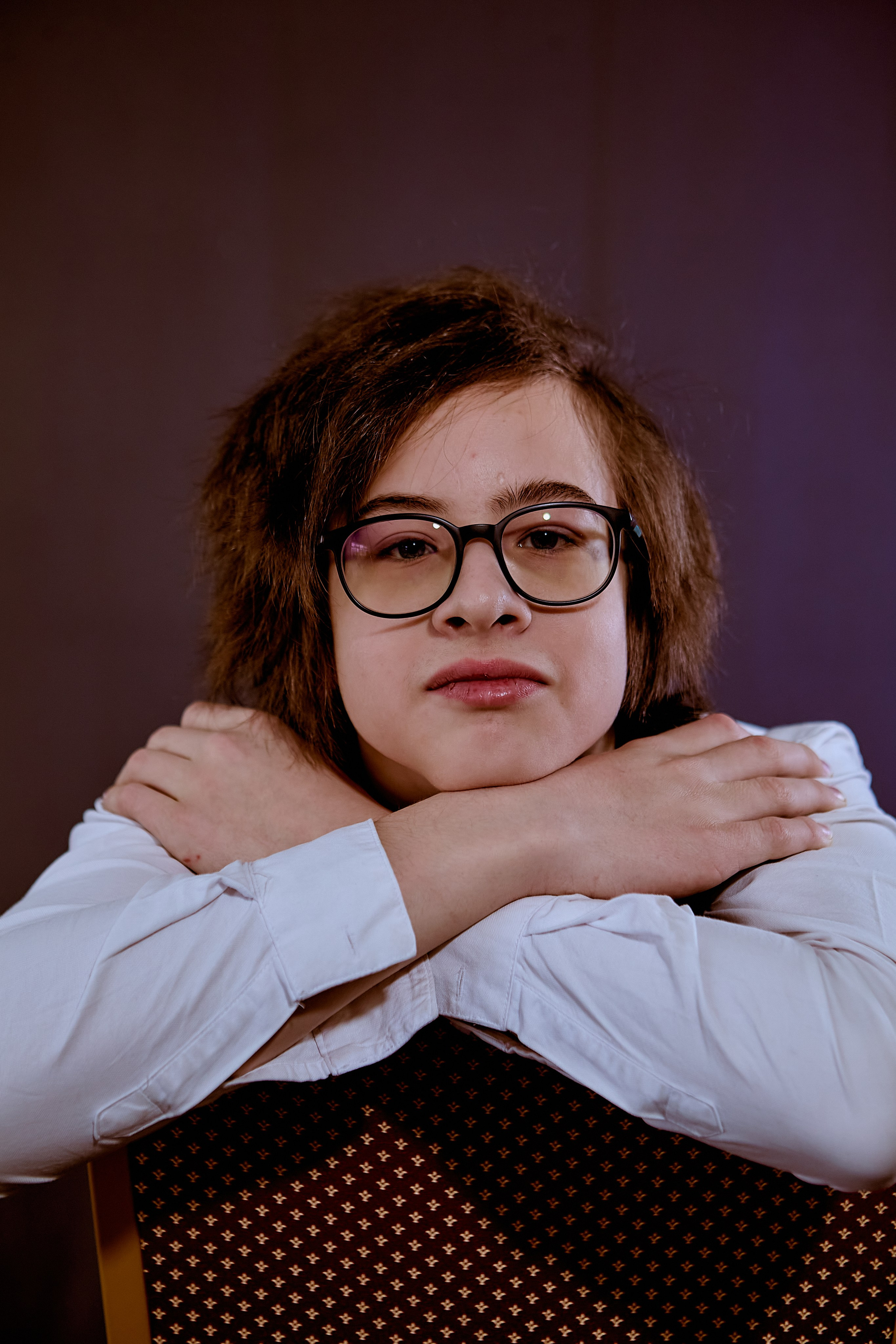 Школьная фотосессия учеников 6 класса