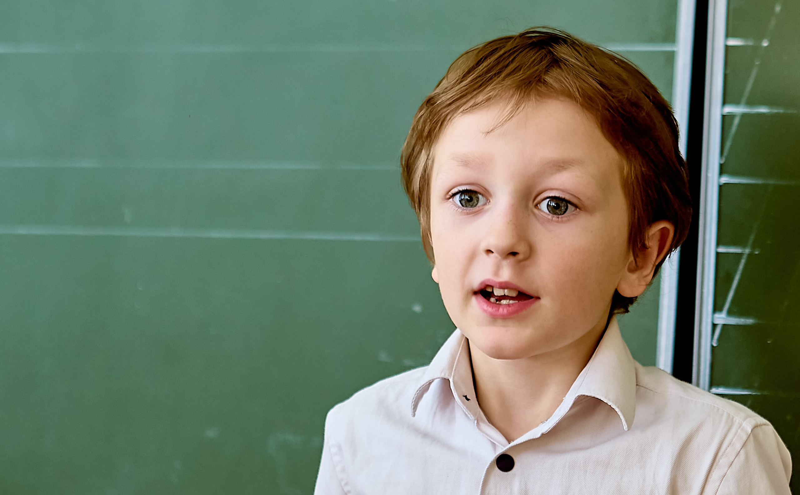 Детский портрет 1-го «А» класса