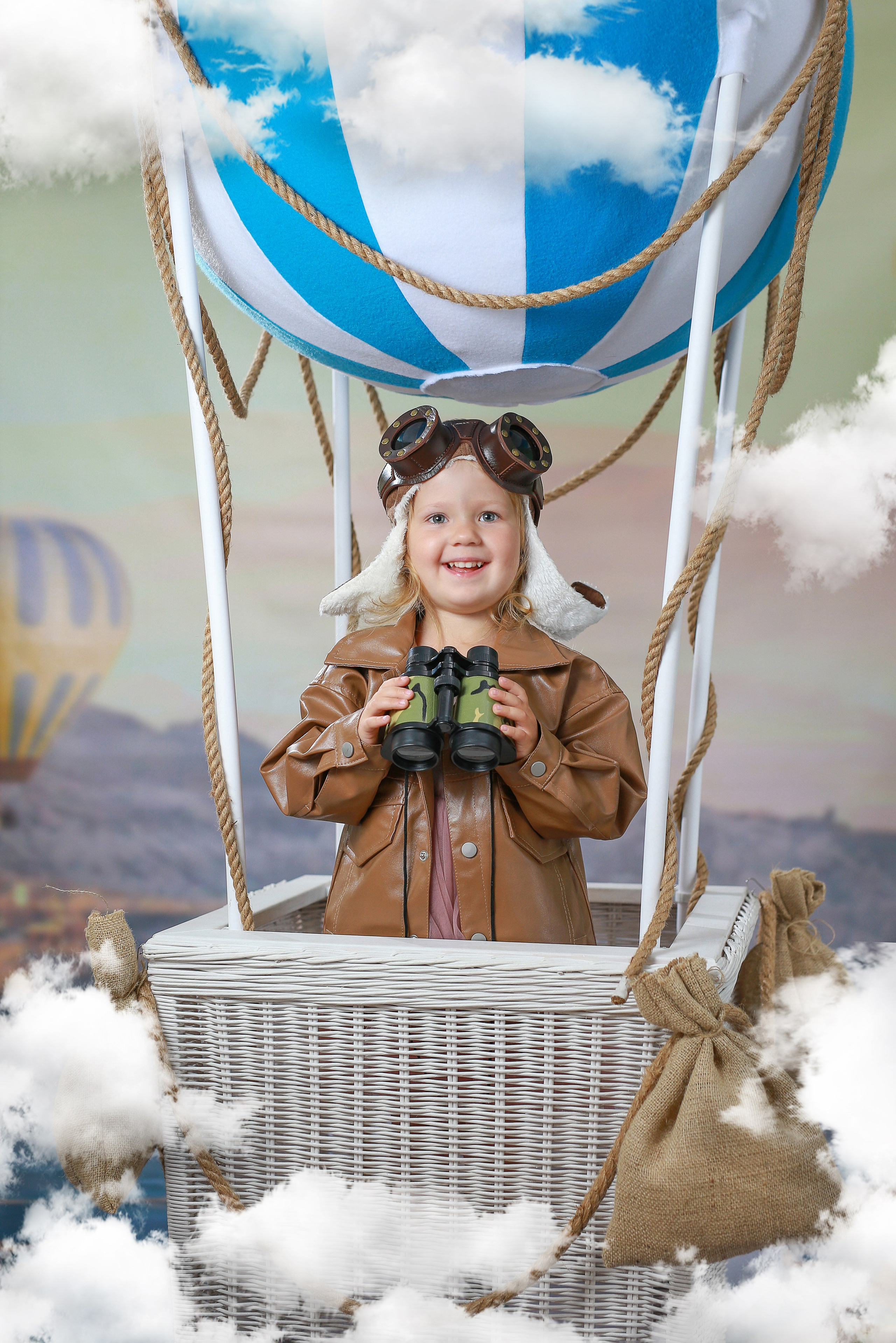 Фотосессия «На воздушном шаре» 2022. Фотограф в детский сад Елена Колчева Новокузнецк