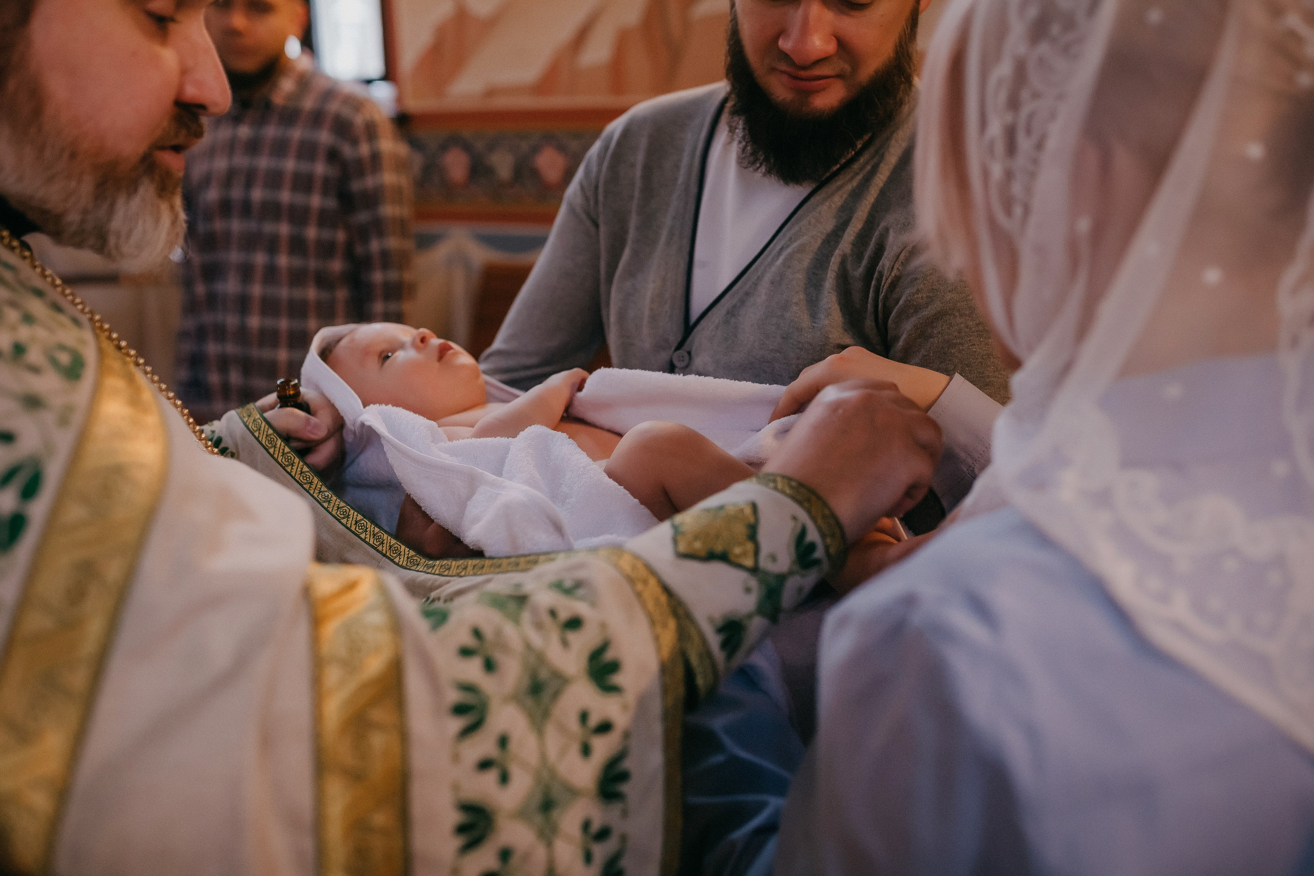 Крещение Владимира. Храм Георгия Победоносца. Семейный фотограф в Сургуте