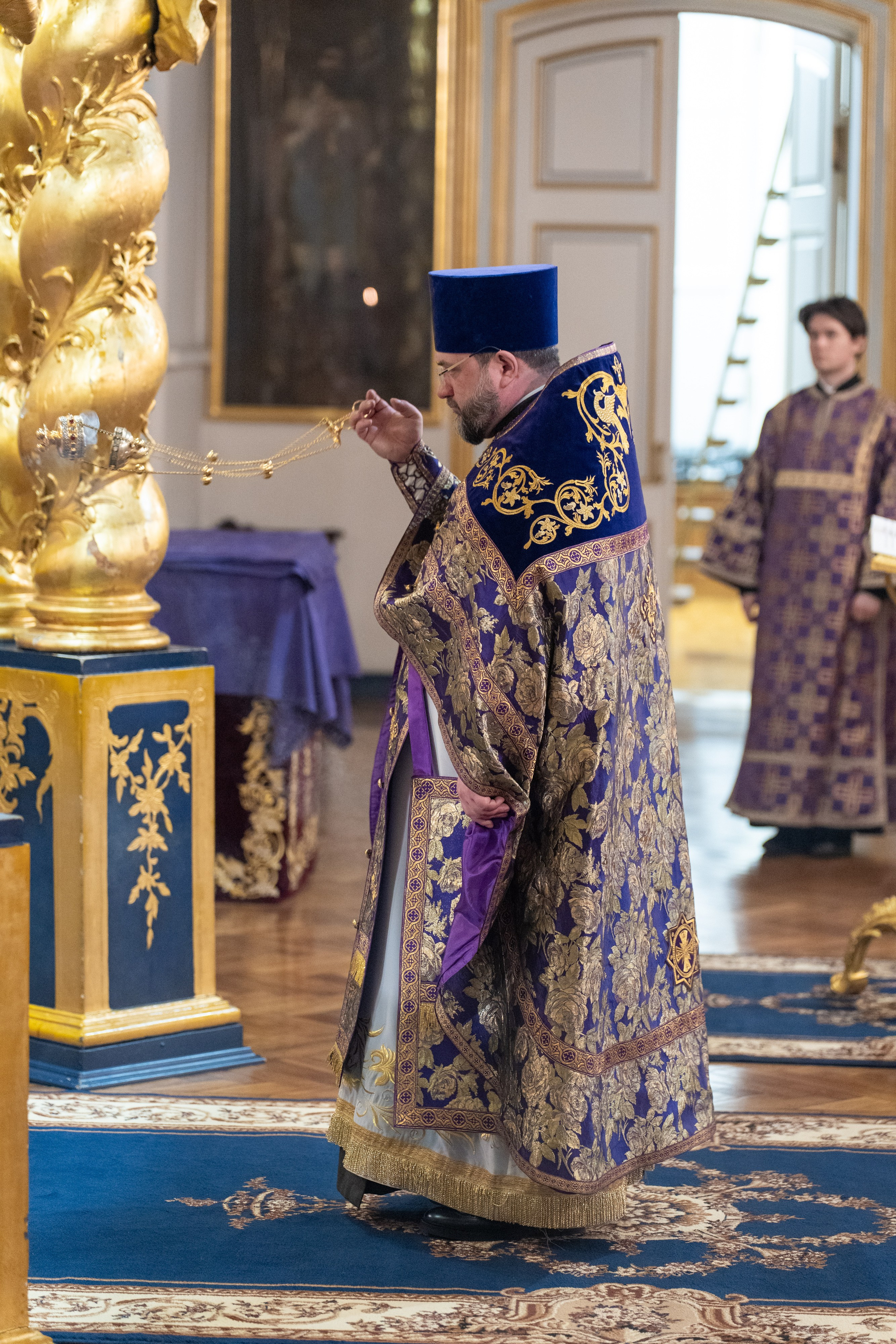 Воскресное бдение в канун Недели Крестопоклонной. НИКОЛО-БОГОЯВЛЕНСКИЙ МОРСКОЙ СОБОР