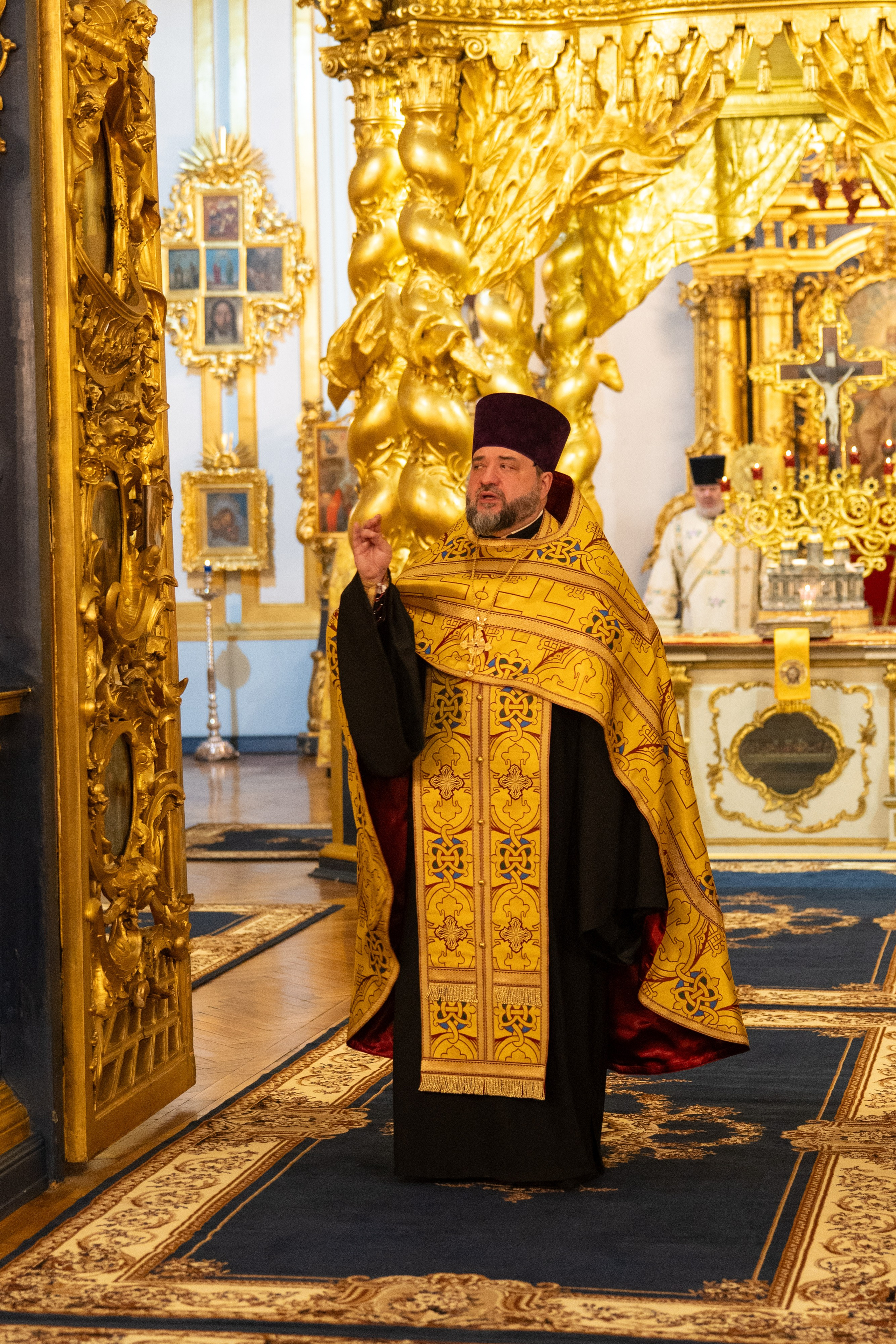 Вечерня. Молебен на Новый год. НИКОЛО-БОГОЯВЛЕНСКИЙ МОРСКОЙ СОБОР