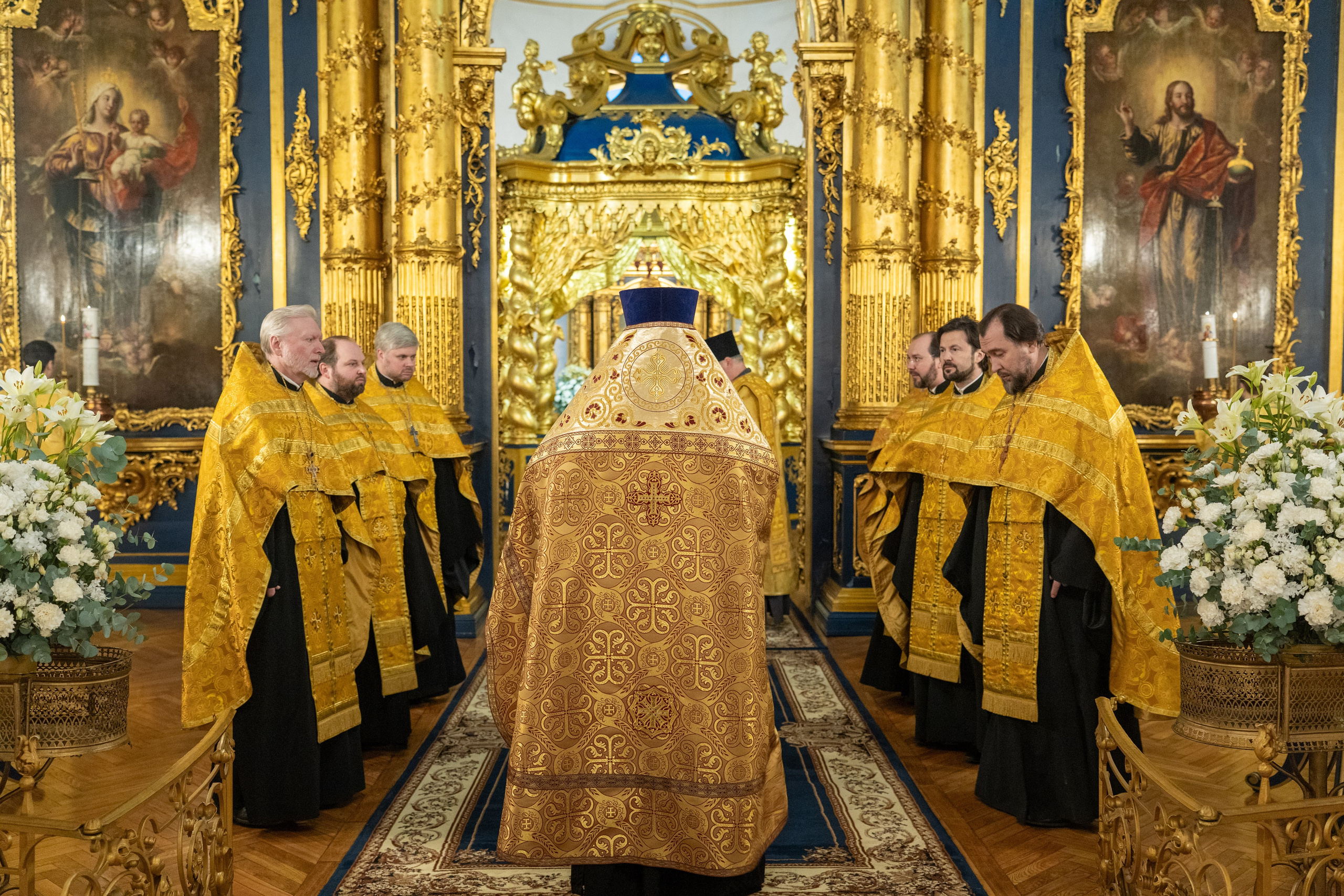 Великая вечерня. Чин прощения. НИКОЛО-БОГОЯВЛЕНСКИЙ МОРСКОЙ СОБОР