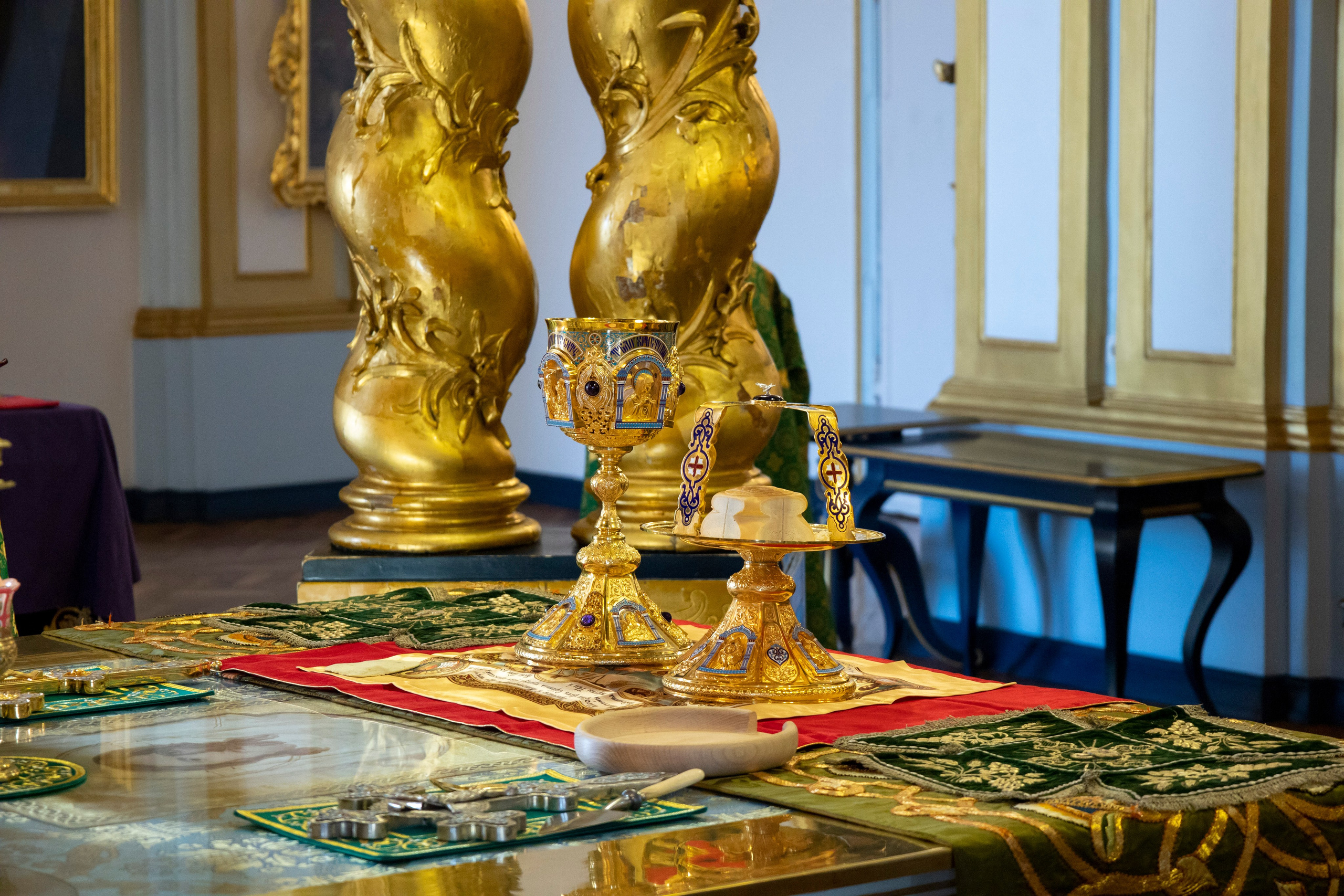 ВХОД ГОСПОДЕНЬ В ИЕРУСАЛИМ. НИКОЛО-БОГОЯВЛЕНСКИЙ МОРСКОЙ СОБОР