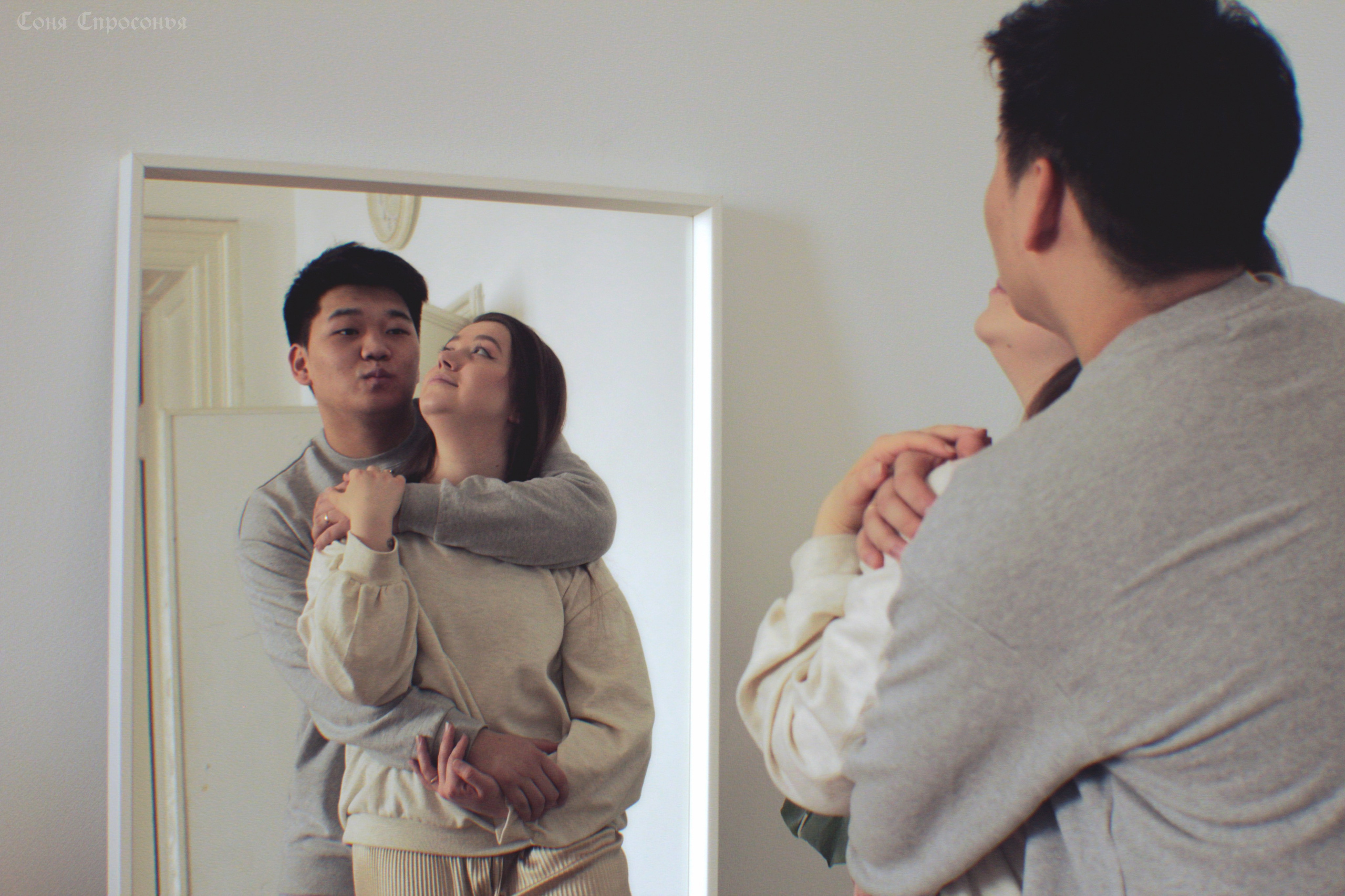 Лавстори Полина и Жора. Концертный и портретный фотограф в Москве Соня Спросонья