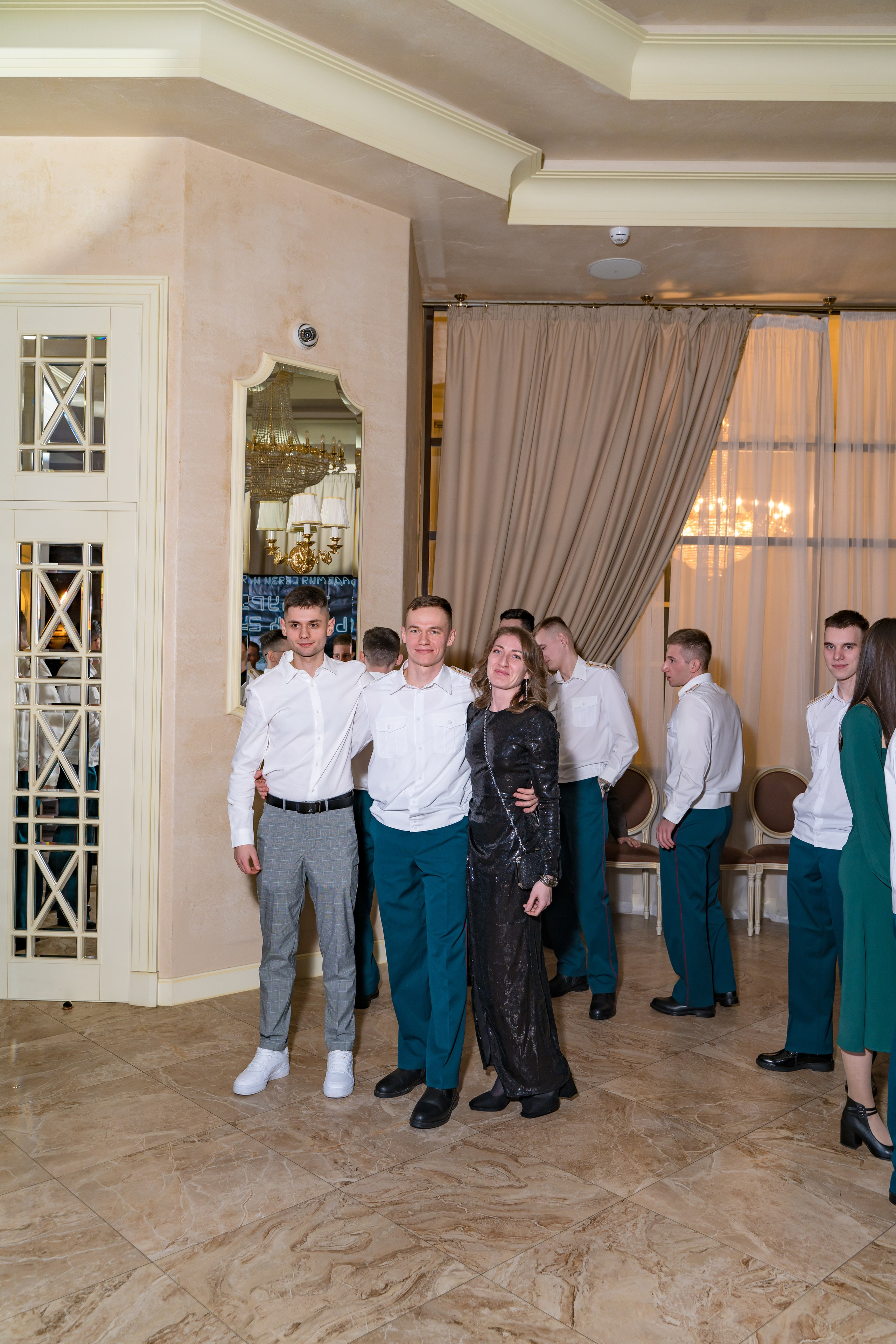 Фотосъемка выпуска военной академии и вручение дипломов