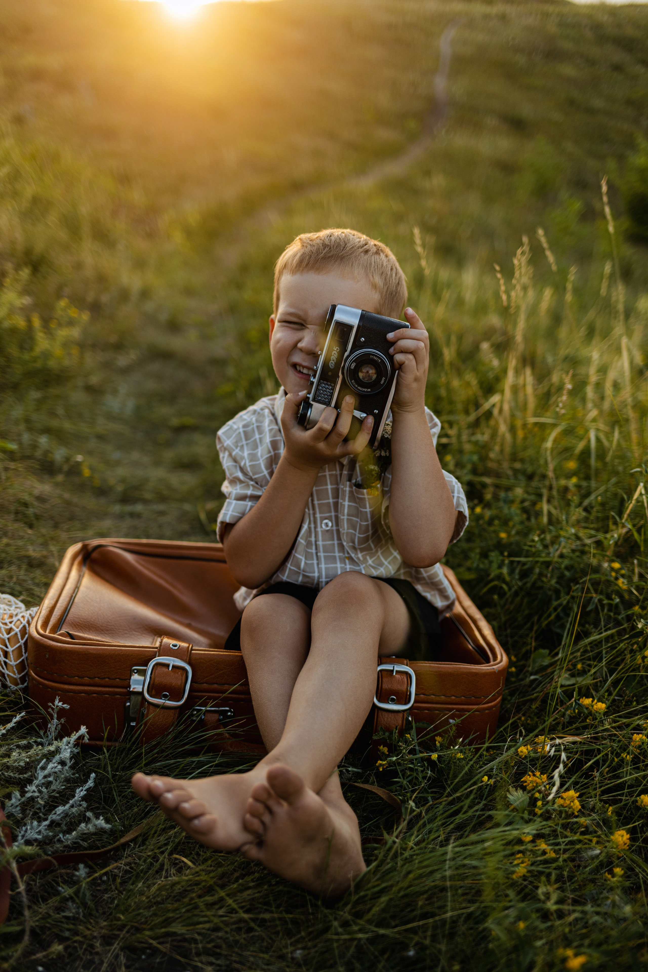 На природе. Фотограф Москва