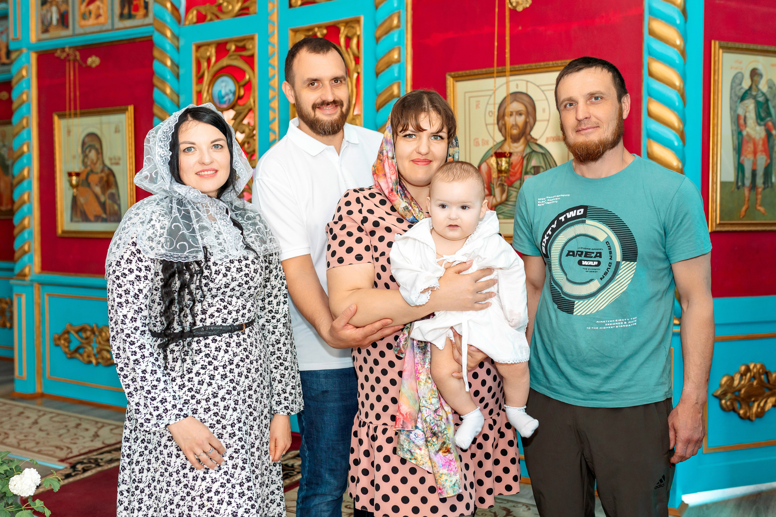 Крестины Андрея с. Цибанобалка. Семейный и детский фотограф в Анапе Наталья Абраменко